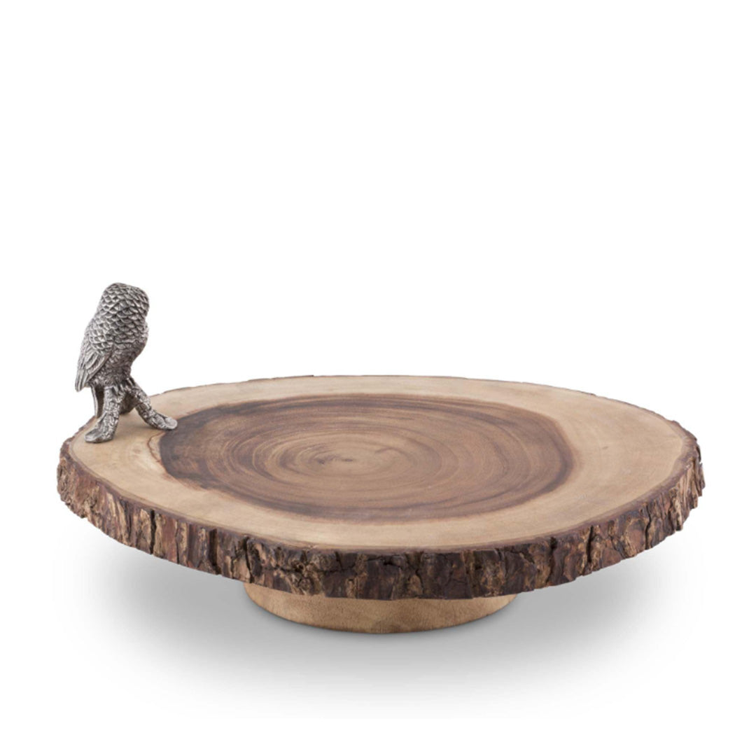 Owl-Shaped Cheese Board - Elegant Wooden Serving Tray for Cheese, Charcuterie & Appetizers | Perfect for Dinner Parties, Wine Tasting & Holiday Gatherings