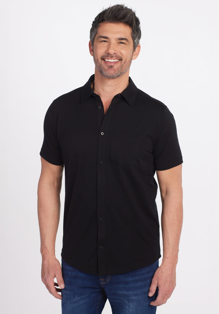 Endi Men's Classic Full Button Down Shirt - Casual & Business Wear - Perfect for Office, Dates & Formal Events