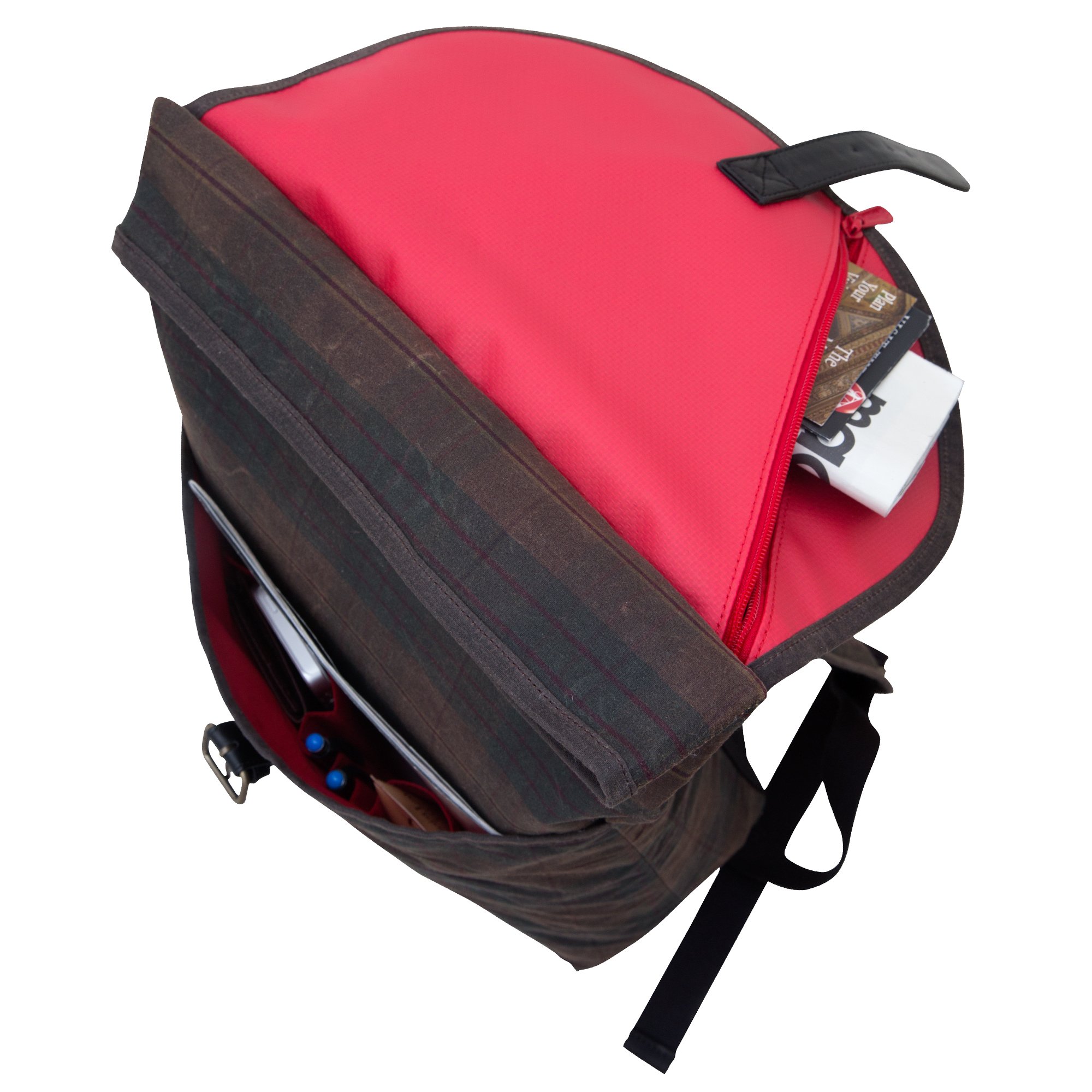 Premium Waxed Canvas Backpack - Bergen Medium Field Tan Durable Hiking & Travel Daypack for Outdoor Adventures & Daily Commute