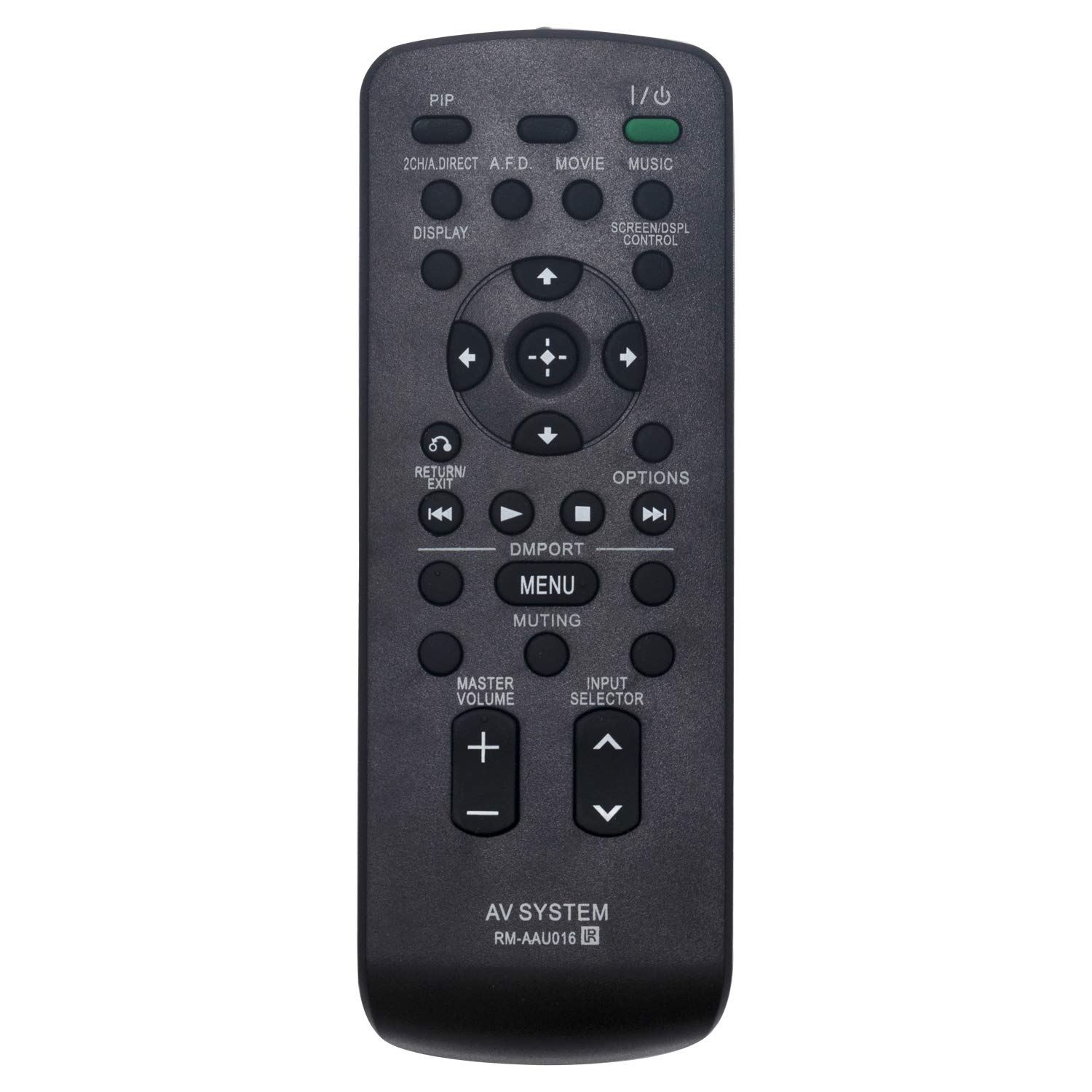 Sony AV Receiver Remote Control Replacement RM-AAU016 - Compatible with STR-DA5300ES, STR-DA2400ES, STR-DA3300ES, STR-DA3400ES, STR-3400ES, STR-3500ES, STR-DA3500ES, STR-DA4300ES - Perfect for Home Theater & Audio System Control