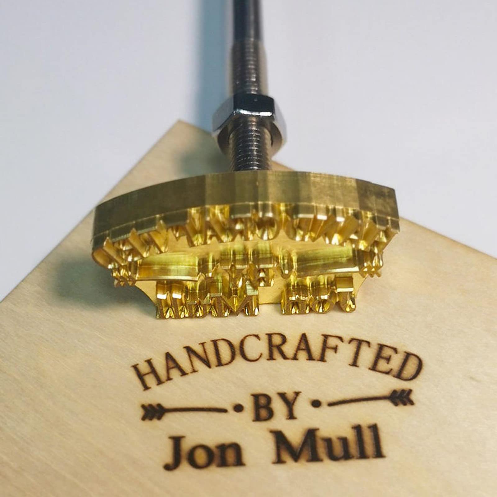 Custom Wood Burning Stamp for Woodworkers - Personalized Branding Iron for DIY Projects, Wood Crafts & Unique Gifts - Perfect for Woodworking, Leather Craft & Personalized Gift Giving
