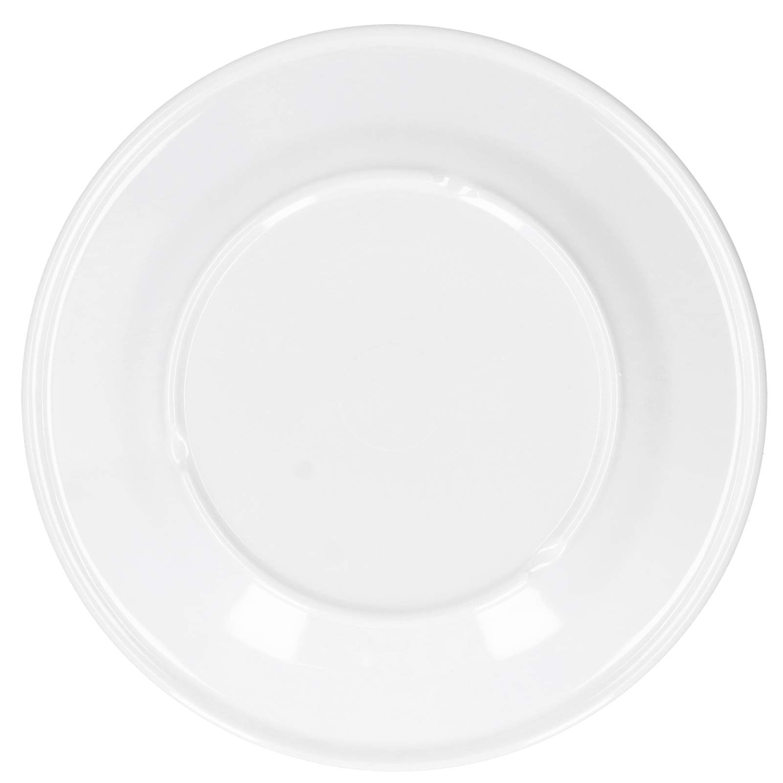 4-Piece 9-Inch Melamine Dessert Plates Set - Durable & Lightweight Salad, Snack & Appetizer Dishes for Home, Restaurant, Party, Hotel - Perfect for Ice Cream, Cake, Fruit & More