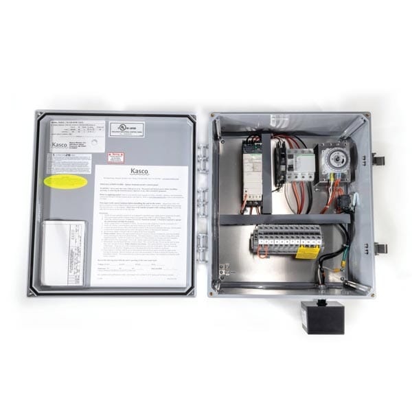 Kasco CA 3235 Control Panel for 2HP, 3HP & 5HP Surface Aerators & Circulators - Perfect for Pond Aeration and Water Circulation Systems
