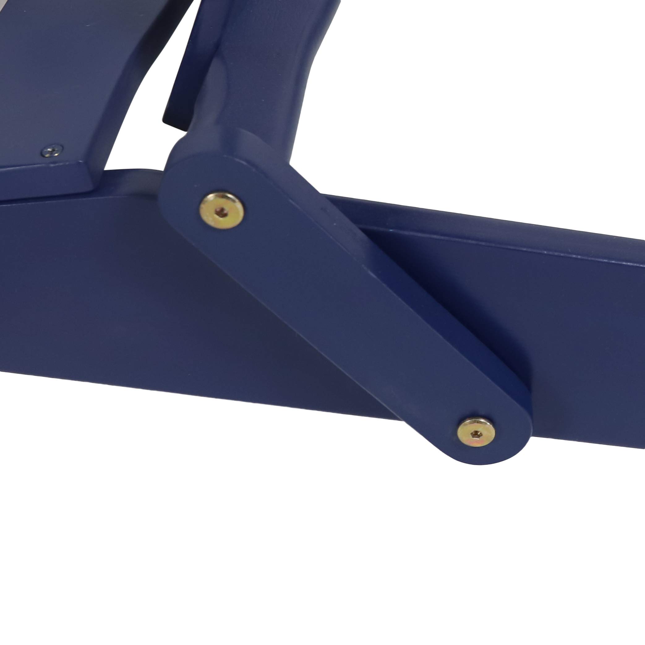 Christopher Knight Home Celeste Outdoor Acacia Wood Folding Adirondack Chairs (Set of 2), Navy Blue - Patio, Garden, Poolside & Beach Relaxation Furniture