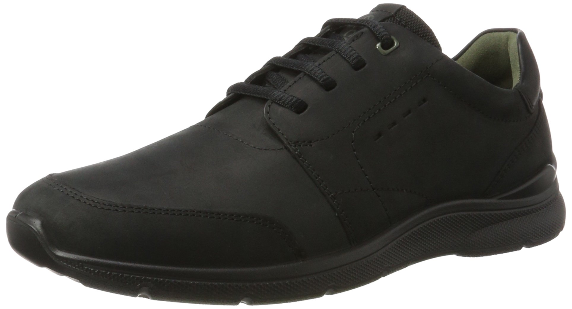 ECCO Men's Irondale Retro Low Top Sneakers - Classic Comfortable Casual Shoes for Walking, Work & Everyday Wear | Breathable Leather Sneakers for Men