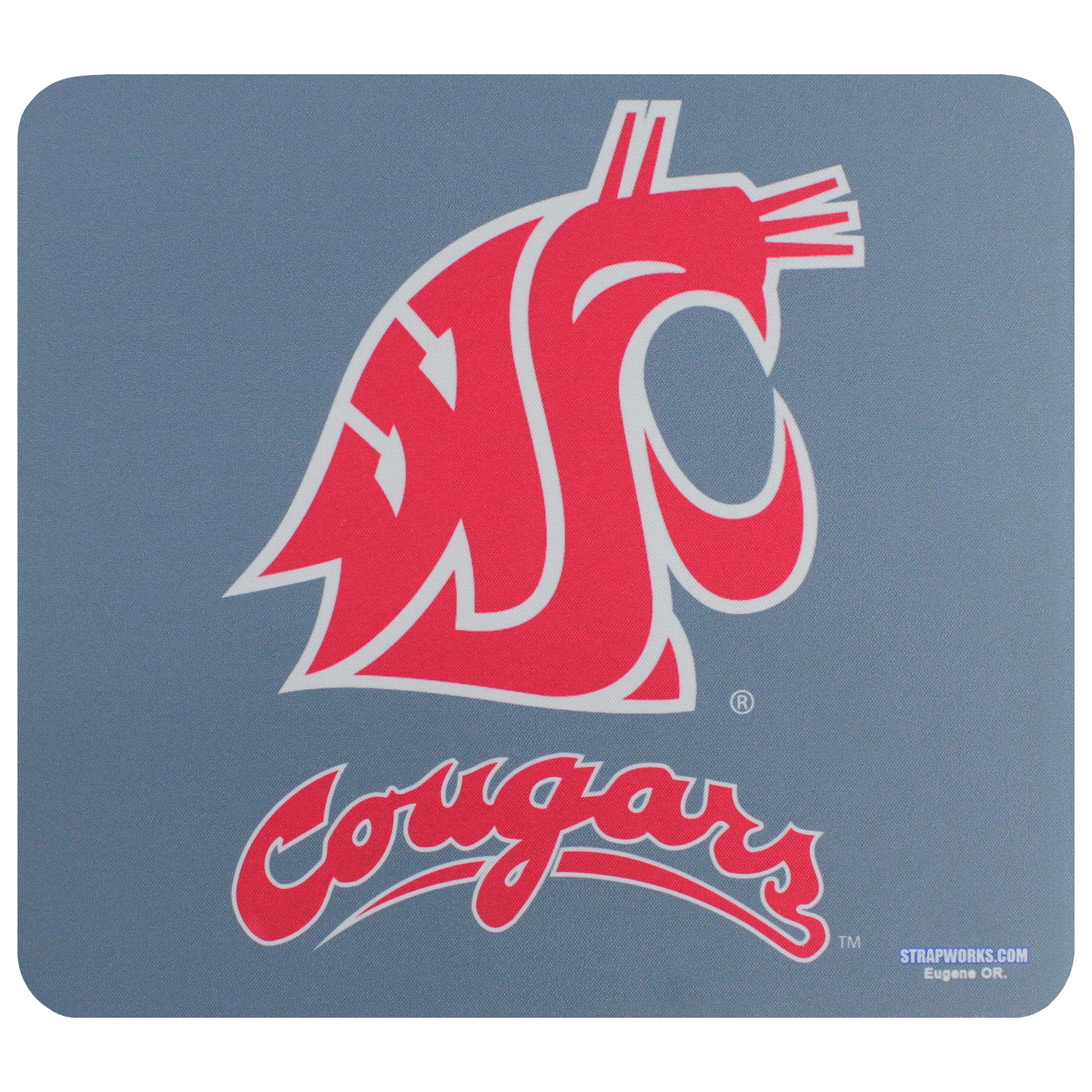 Washington State University Cougars Mouse Pad - Non-Slip Gaming & Office Desk Mat for Computers, Laptops - Perfect for Students, Alumni & Fans - Show Your School Spirit at Work or Home