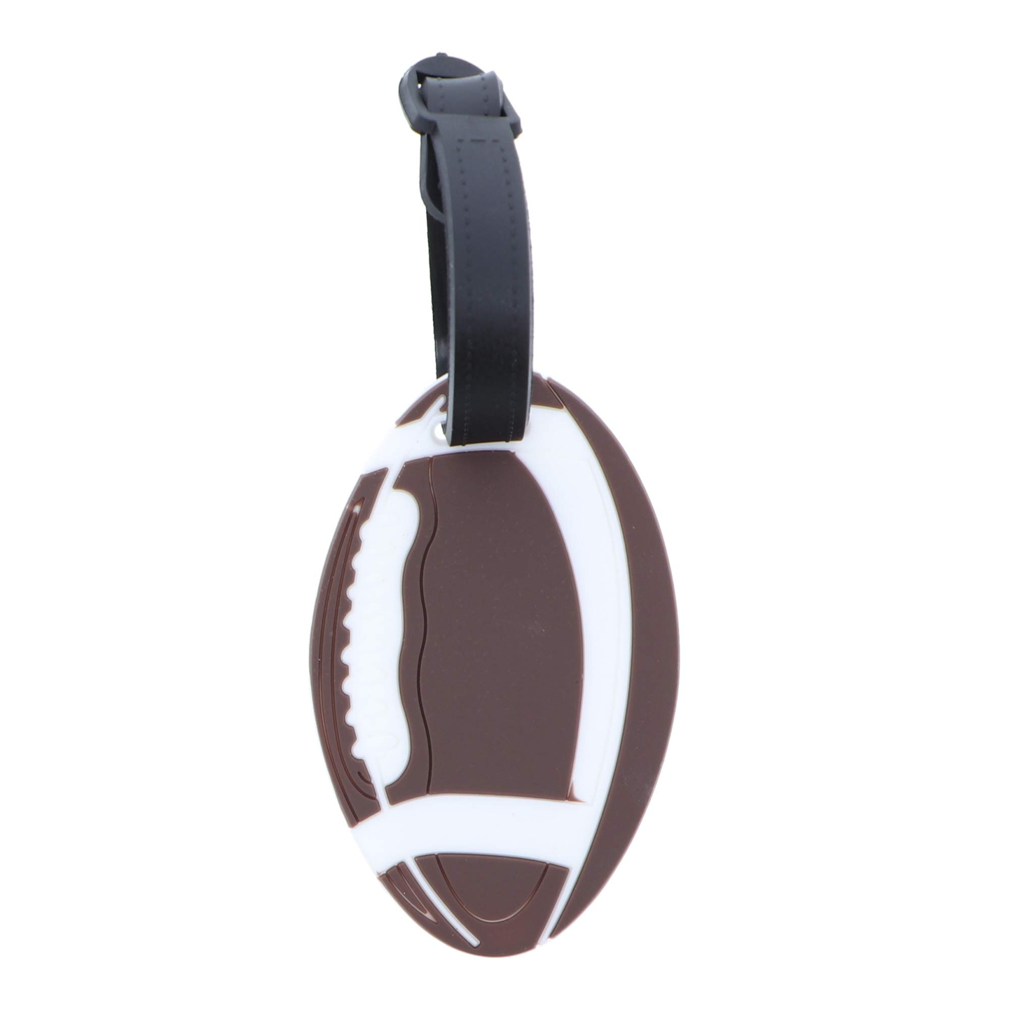 Personalized Football Fan Luggage Tag - Durable Travel ID for Suitcases & Bags - Perfect for Sports Enthusiasts Traveling to Games