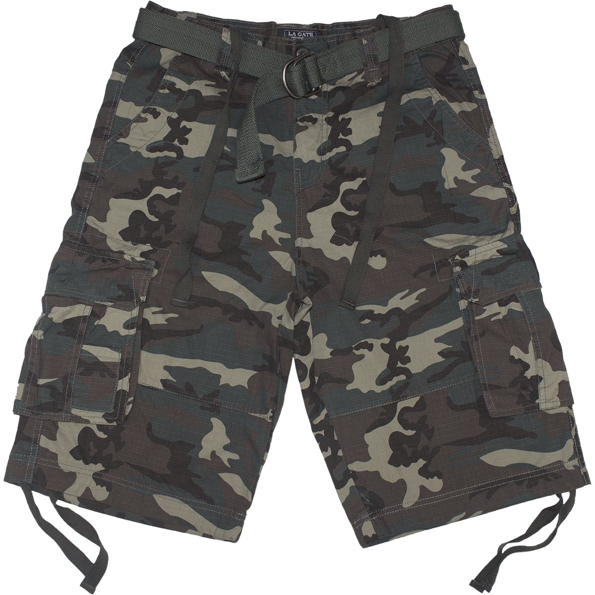 Big and Tall Men's Cargo Shorts with Belt Loops - Up to Size 50 - Comfortable Stretch Fit for Casual Wear, Outdoor Activities & Summer Vacation