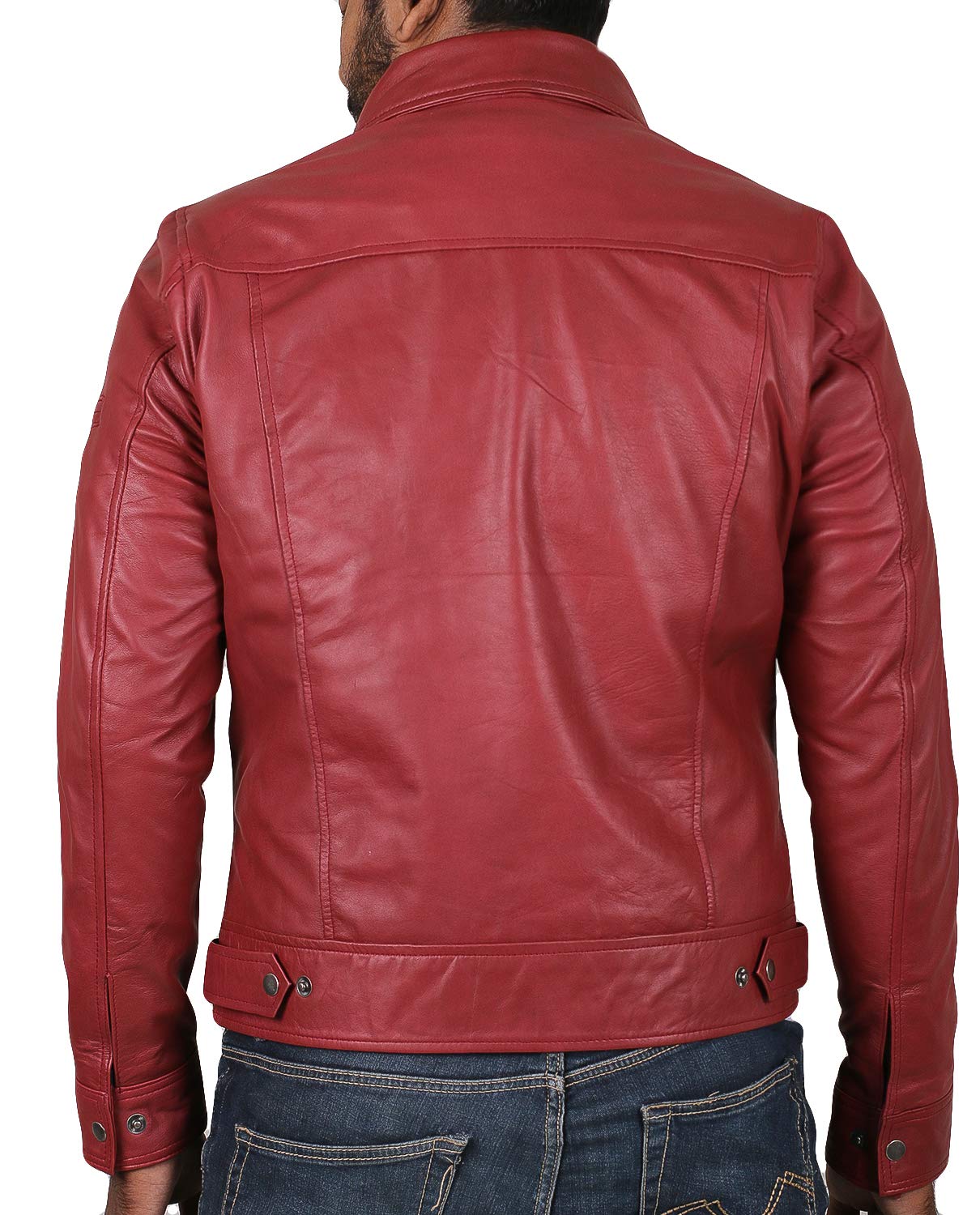 Laverapelle Men's Genuine Lambskin Leather Biker Jacket - Premium Black Motorcycle Jacket for Riding & Casual Wear | Slim Fit Fashion Outerwear