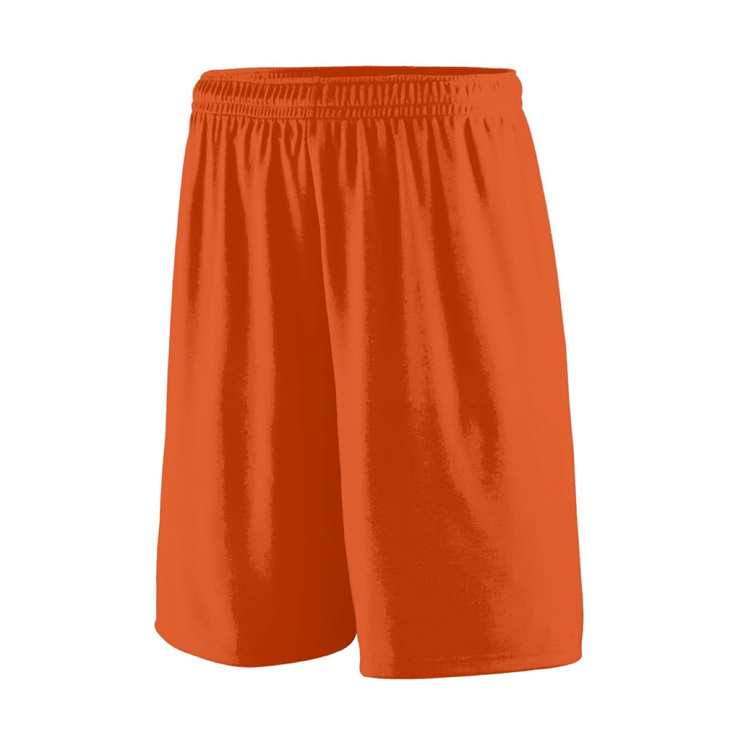 Augusta Sportswear Youth Training Shorts - 9-Inch Inseam Athletic Shorts for Teens, Boys & Girls Gym Workout Clothes | Perfect for Basketball, Running & School Sports Practice