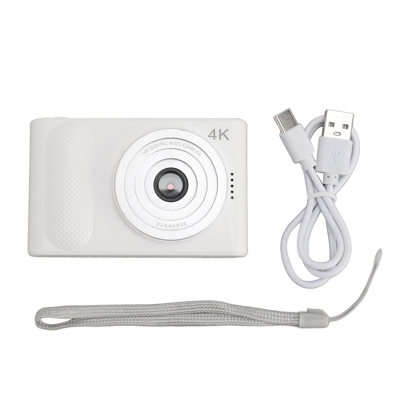 4K 48MP Vlogging Camera with 16x Digital Zoom - Compact Portable Digital Camera for Kids & Beginners, 2.4