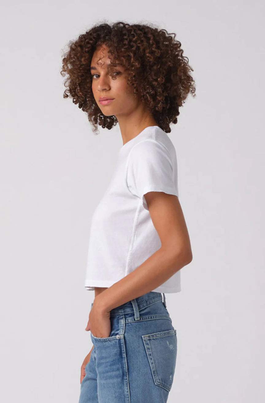 Babe Tee White - Soft & Stylish Women's T-Shirt for Casual Wear & Everyday Outfits