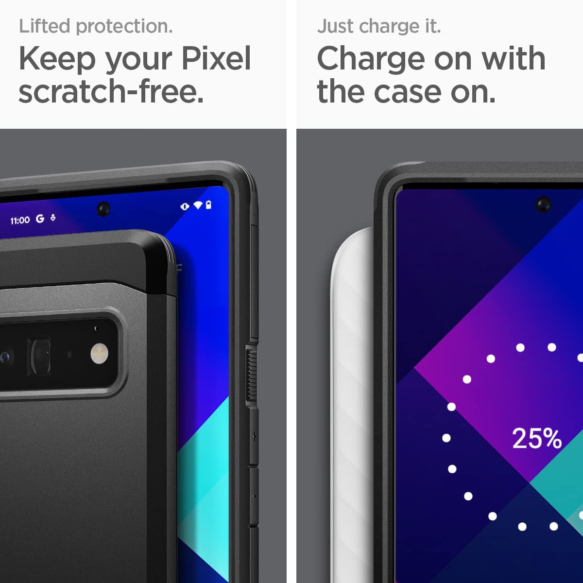Google Pixel 6 Pro Case - Slim Protective Phone Cover for Pixel 6 Pro (Black) | Shockproof & Scratch Resistant | Perfect for Work, Travel & Outdoor Activities