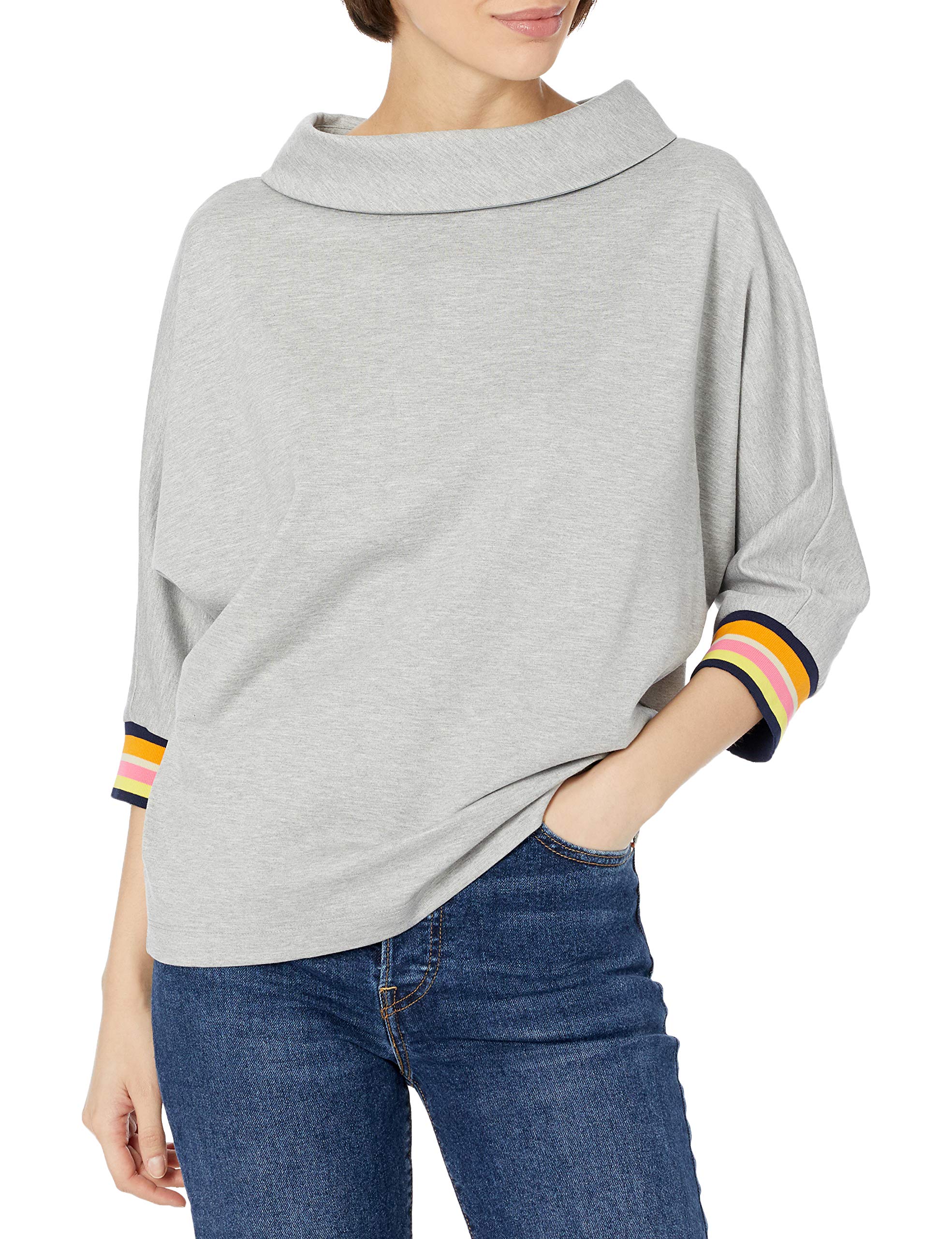 Trina Turk Women's Roll Neck Top - Stylish Long Sleeve Turtleneck Sweater for Fall & Winter | Perfect for Office, Date Night & Casual Outfits