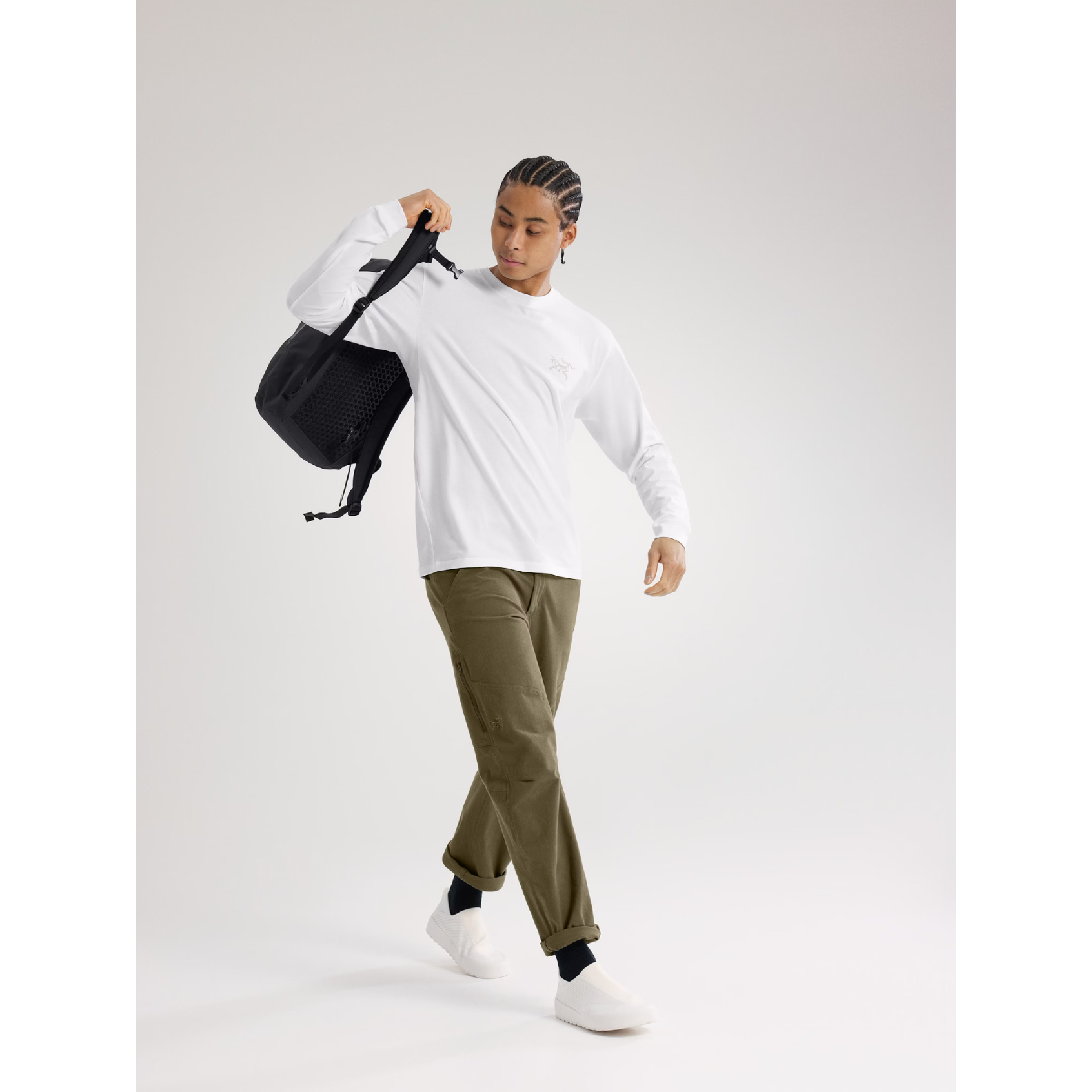 Arc'teryx Men's Kragg SL Cotton Long Sleeve Shirt - Lightweight Hiking & Outdoor Adventure Shirt for Men - Perfect for Camping, Travel & Casual Wear