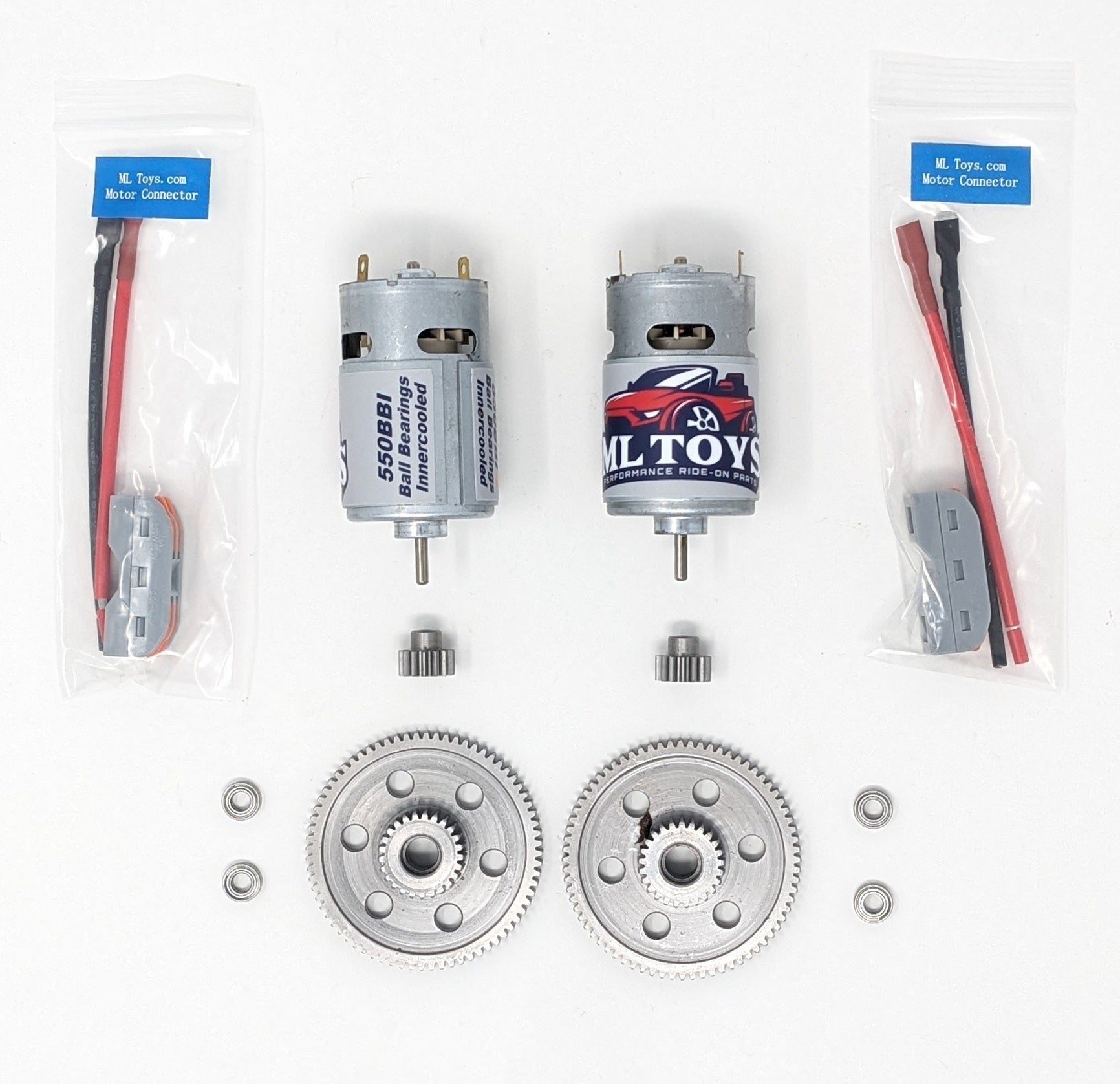 Stage II DIY Motor & Gear Upgrade Kit for Power Wheels KFX ATV Quads - High Performance Replacement Parts for Kids Ride-On Cars (Perfect for Off-Road Adventures & Backyard Play)