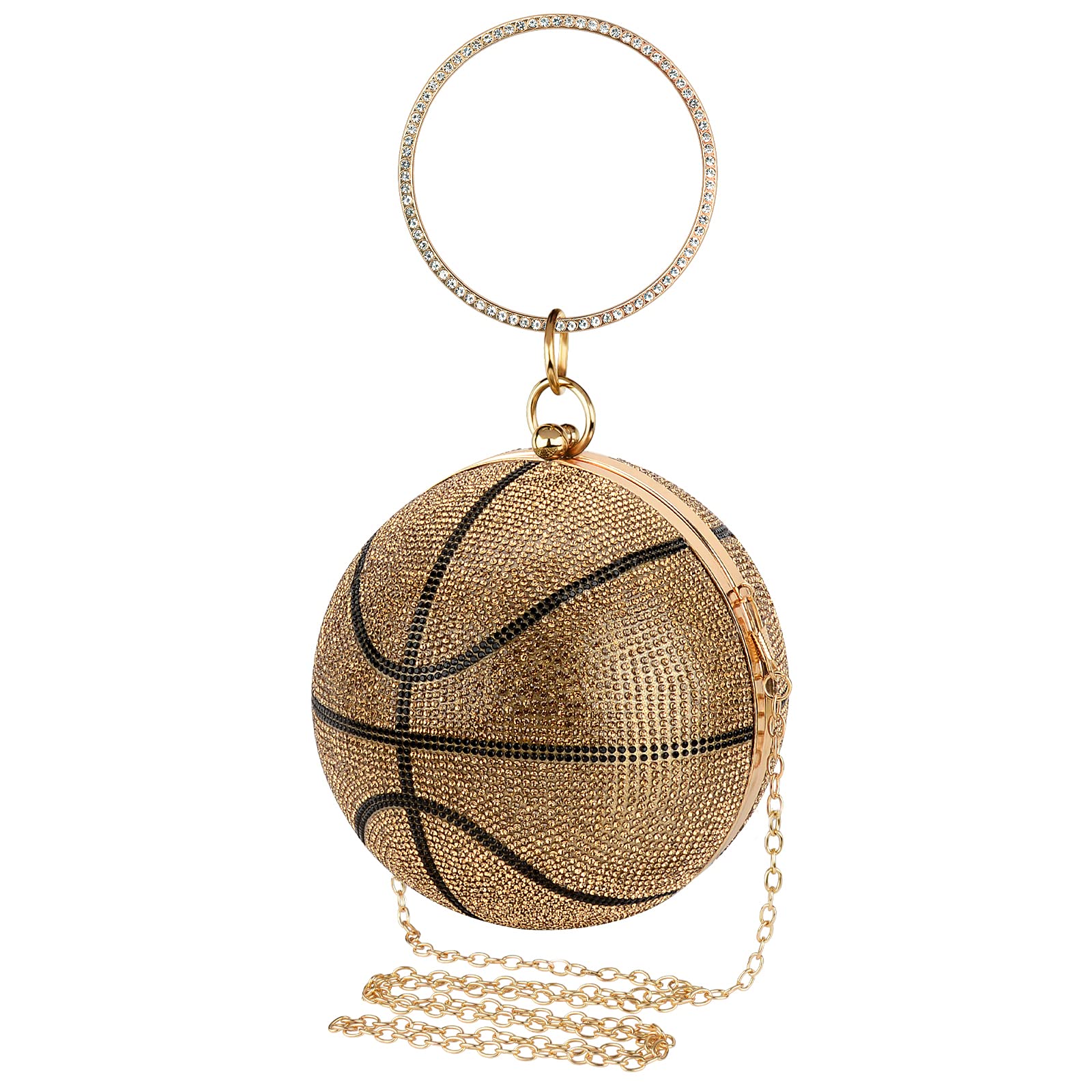 Stylish Rhinestone Clutch Purse for Women - Elegant Small Evening Bag for Parties, Weddings & Special Events | Perfect for Basketball Games & Night Out Accessories