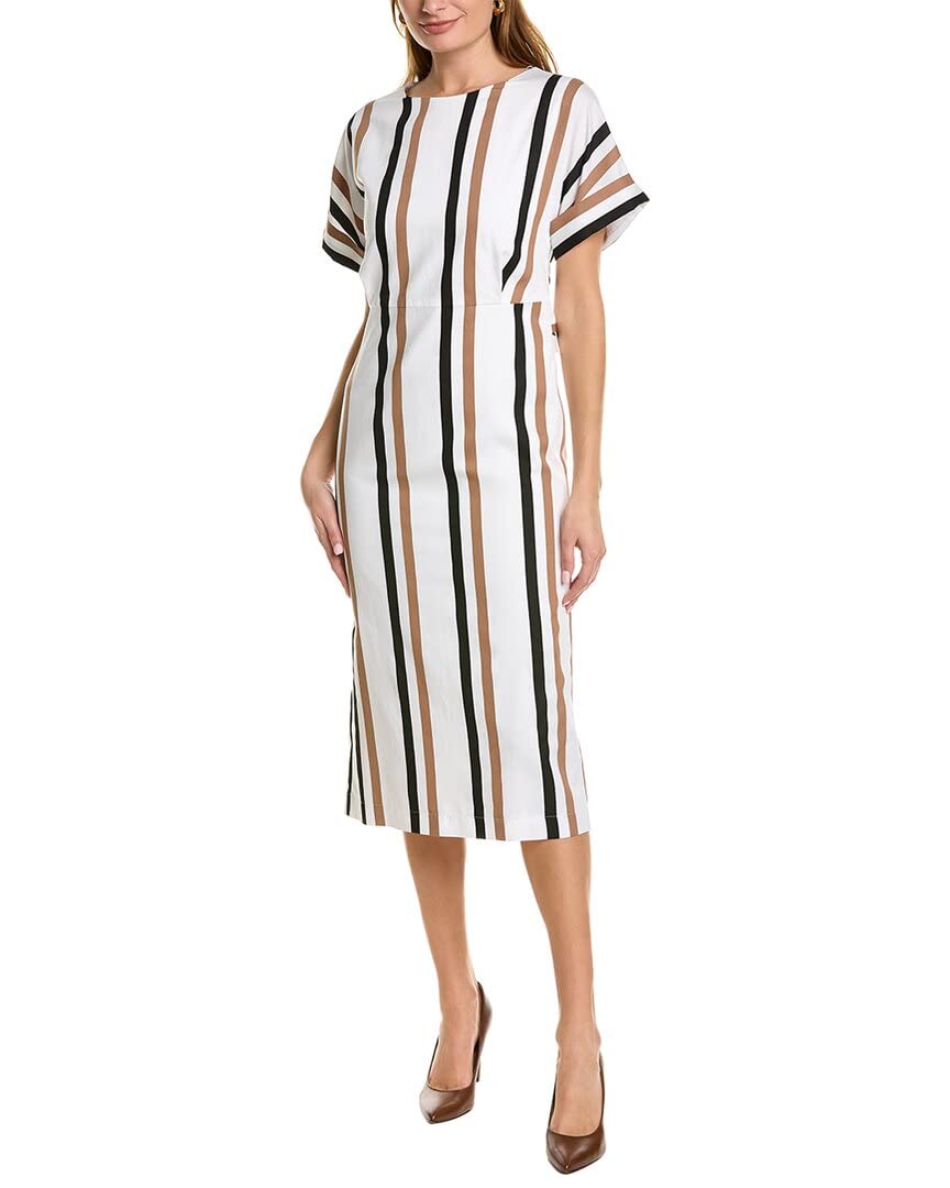 Hugo Boss Ducona Midi Dress for Women - Elegant Cocktail & Party Dress - Perfect for Weddings, Evening Events & Special Occasions