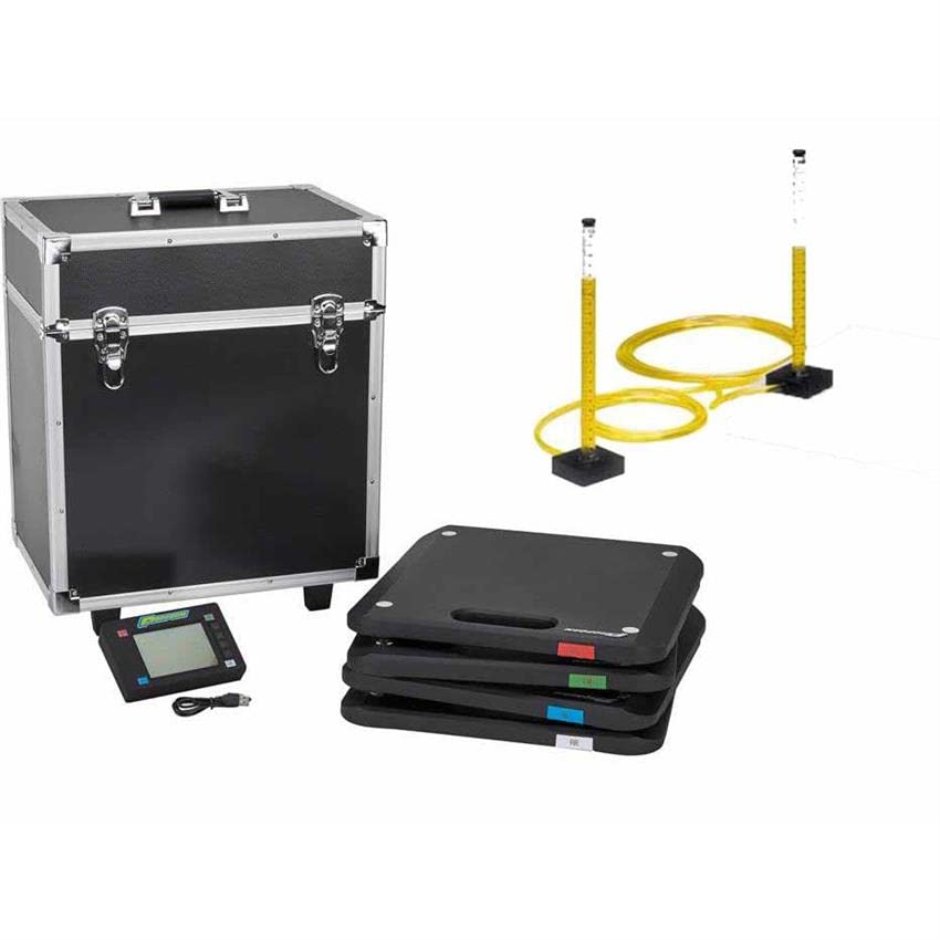 ProForm Wireless Race Car Scale Set with Liquid Level Sensor - 7,000 LB Capacity, 12ft Hose, Hard Case, Backlit LCD Display, PC Streaming - Perfect for Drag Racing, Automotive Workshops & Performance Tuning (Includes AA Batteries)