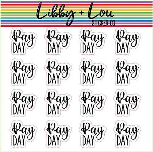Pay Day Planner Stickers - Budget & Finance Stickers for Planners