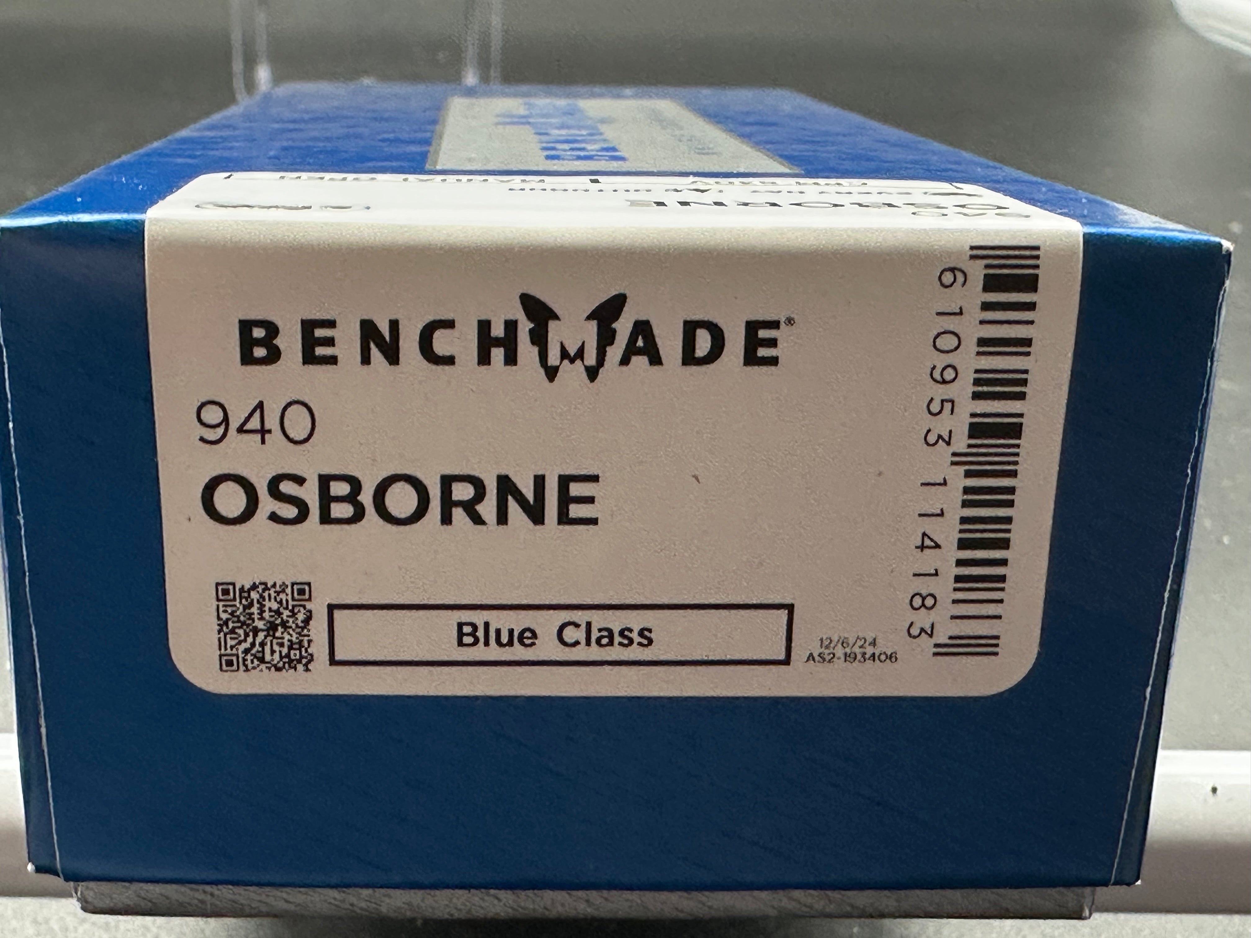 Benchmade 940 Osborne Folding Knife - 3.4