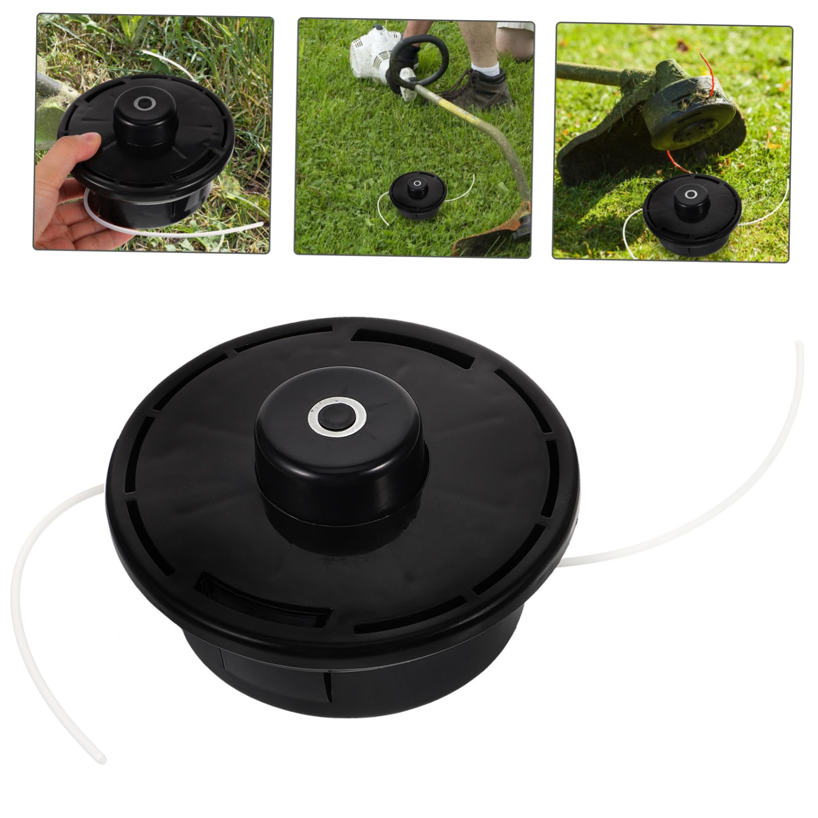 Grass Trimmer Head for Lawn Mower - Easy Removal & Efficient Cutting for Garden Edging & Landscaping