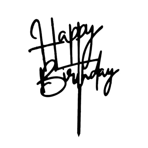Black Cake Topper 11