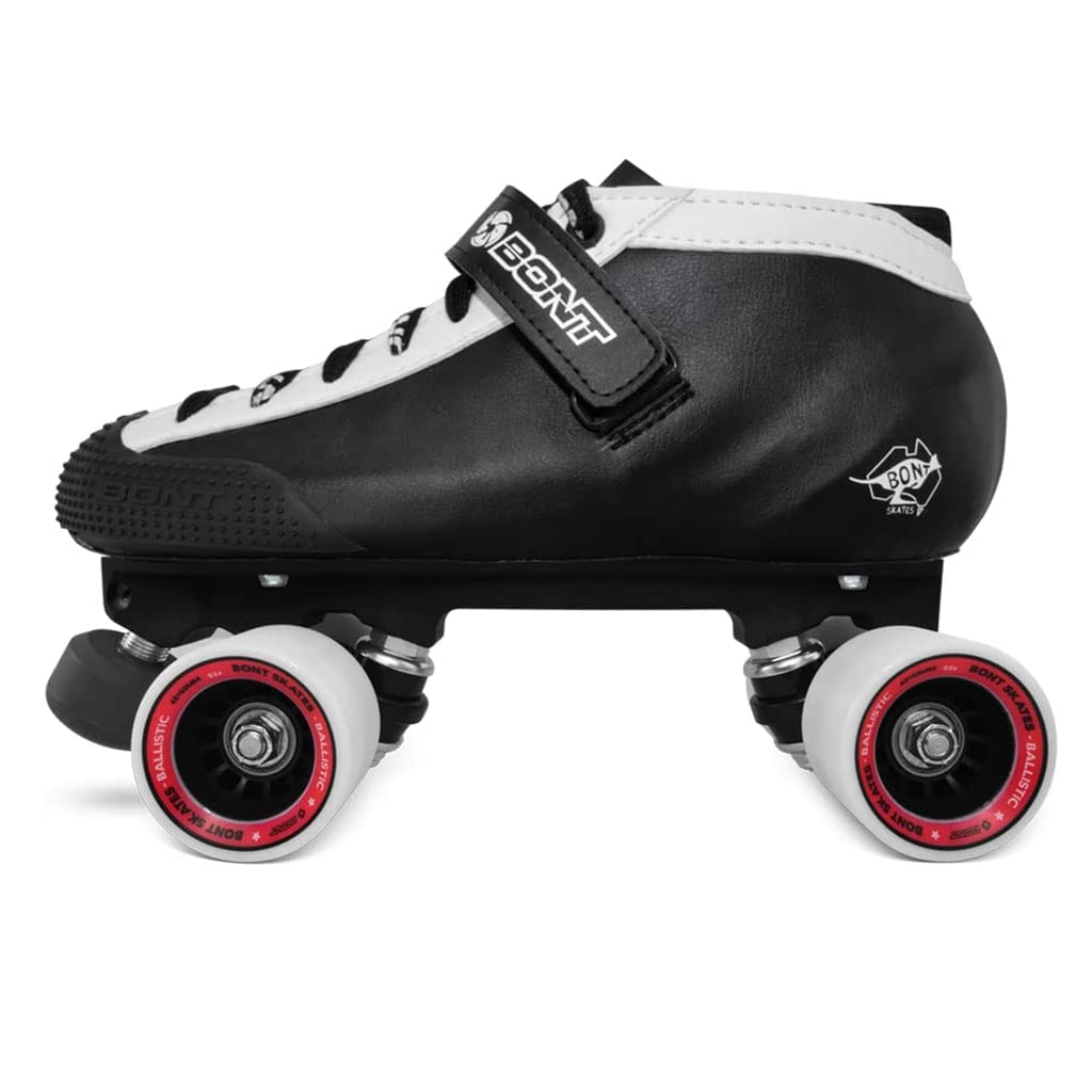 Bont Hybrid V2 Prodigy Ballistic Package - Premium Inline & Quad Speed Skates for Men & Women - Perfect for Indoor & Outdoor Speed Skating, Derby & Roller Hockey