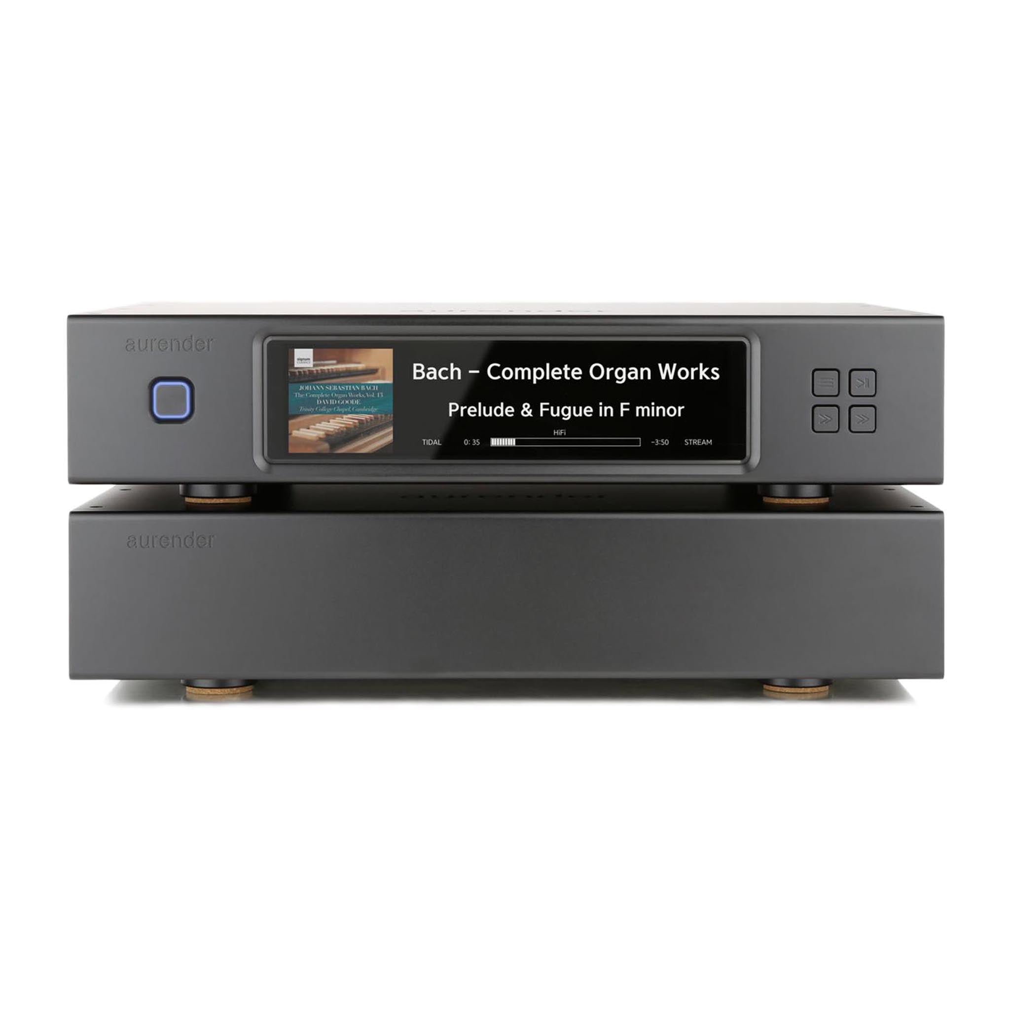 Aurender N30SA High-End Music Server & Streamer - Audiophile Digital Music Player for Home Theater & Hi-Fi Systems