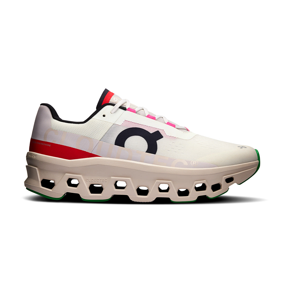ASICS Cloudmonster 'Ivory Pearl' Running Shoes - Maximum Cushioning for Long Distance & Marathon Training - Perfect for Road Running, Gym Workouts & Everyday Comfort
