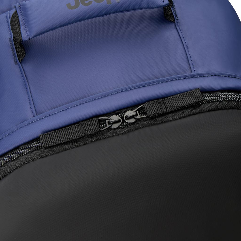 Jeep Duel Material 15.6 Inch Laptop Backpack - Water-Resistant Navy Blue Computer Bag for Work, School & Travel