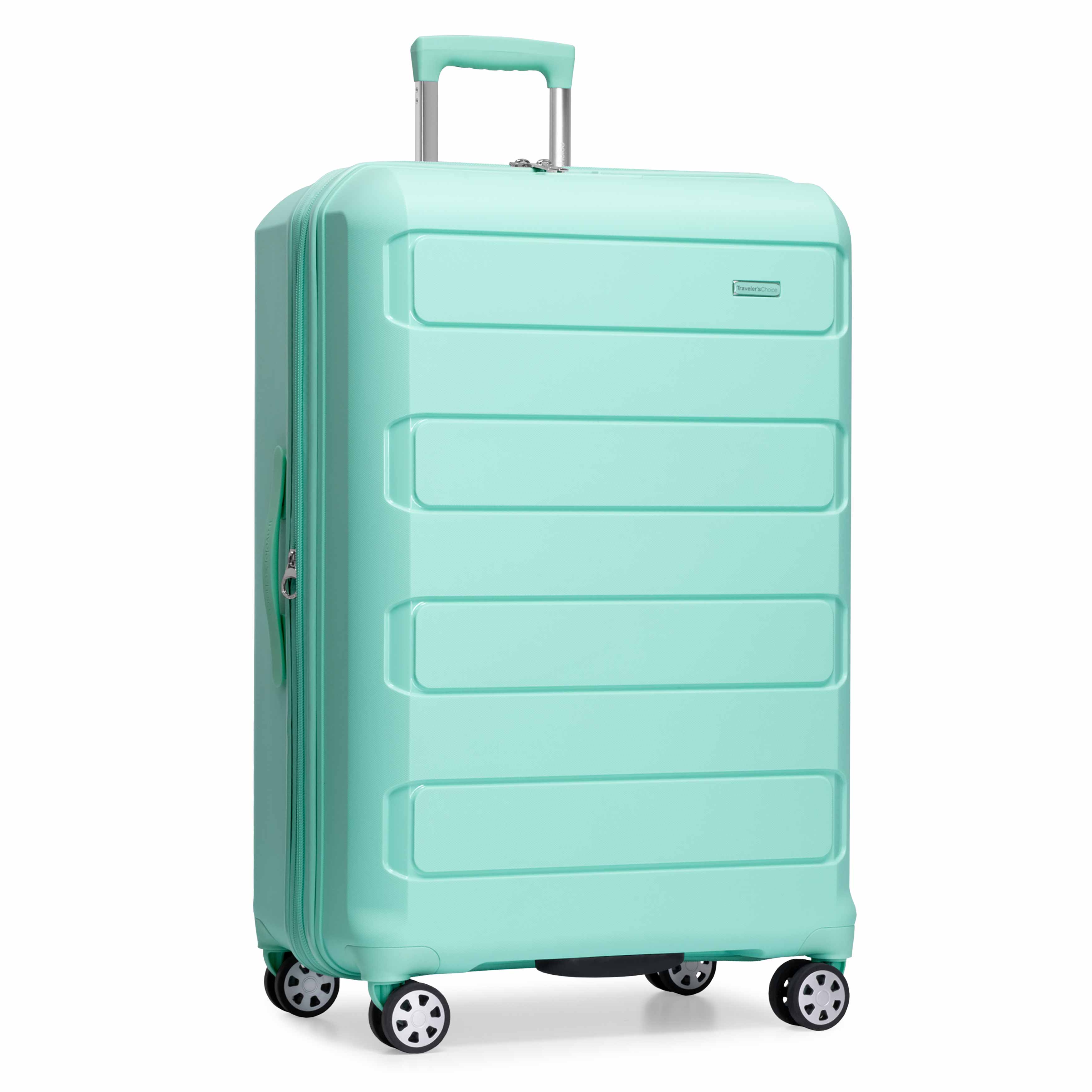 Pagosa 3 Piece Luggage Set - Lightweight Spinner Suitcase with TSA Lock - Perfect for Travel, Business Trips & Vacations