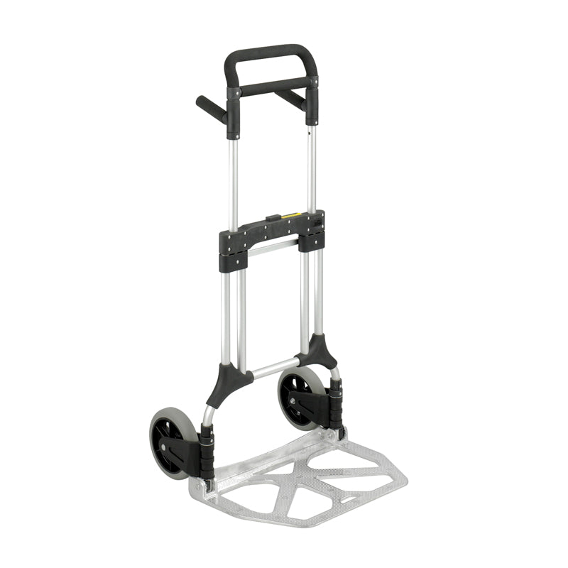 Heavy Duty Hand Truck - 500 lbs Capacity, Folding Utility Cart with Stair Climbing Wheels for Moving, Warehouse, and Home Use