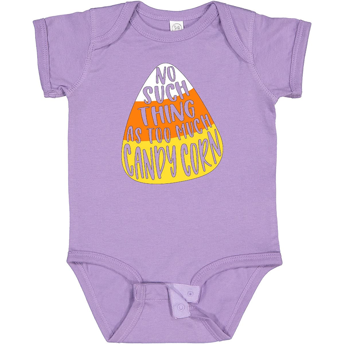 Inktastic Halloween Baby Bodysuit - No Such Thing As Too Much Candy Corn | Cute Halloween Outfit for Infants & Toddlers | Perfect for Trick-or-Treating & Photo Shoots