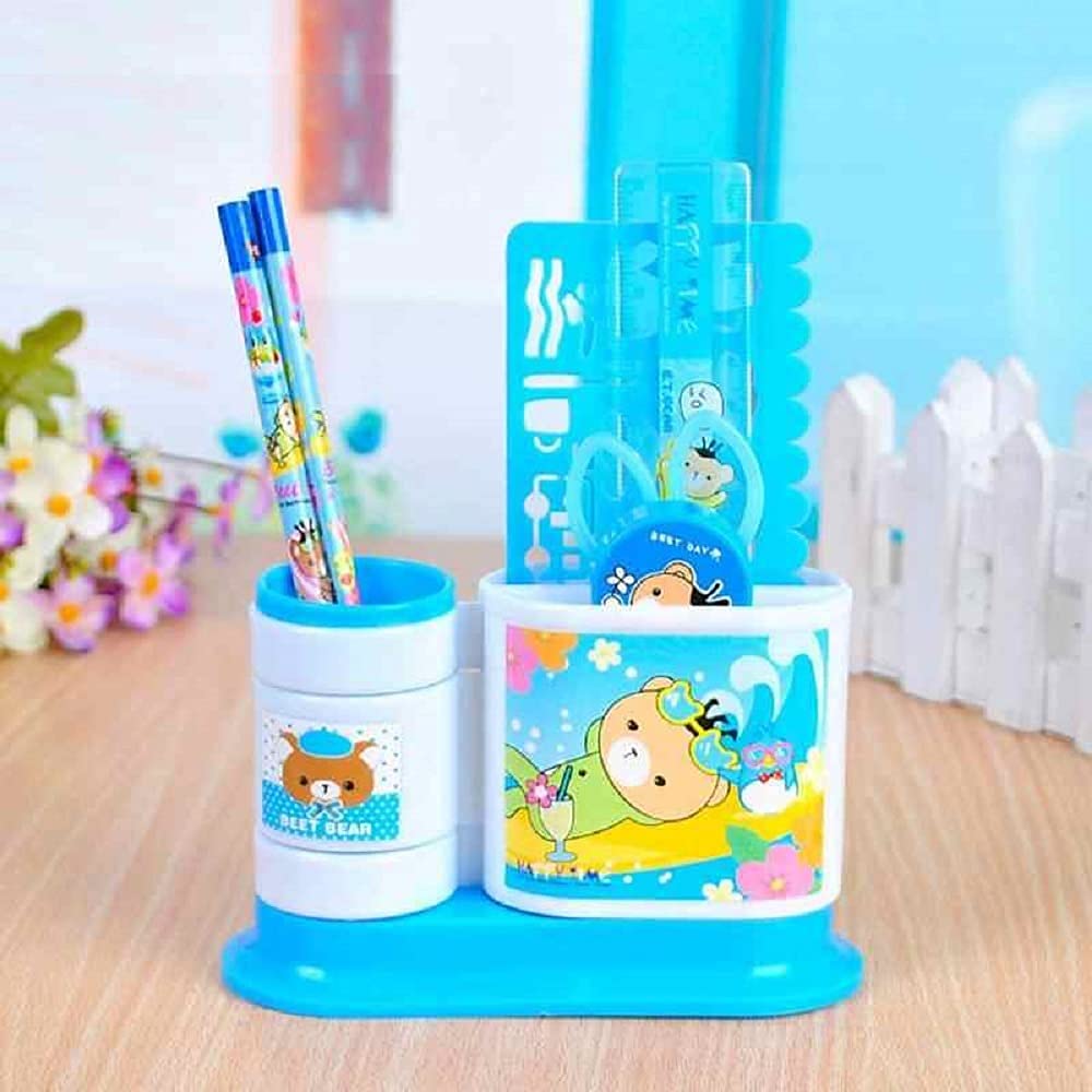 FunBlast Kids Stationery Kit - School Supplies Set for Boys & Girls, Perfect for Classroom, Homework & Art Projects - Green