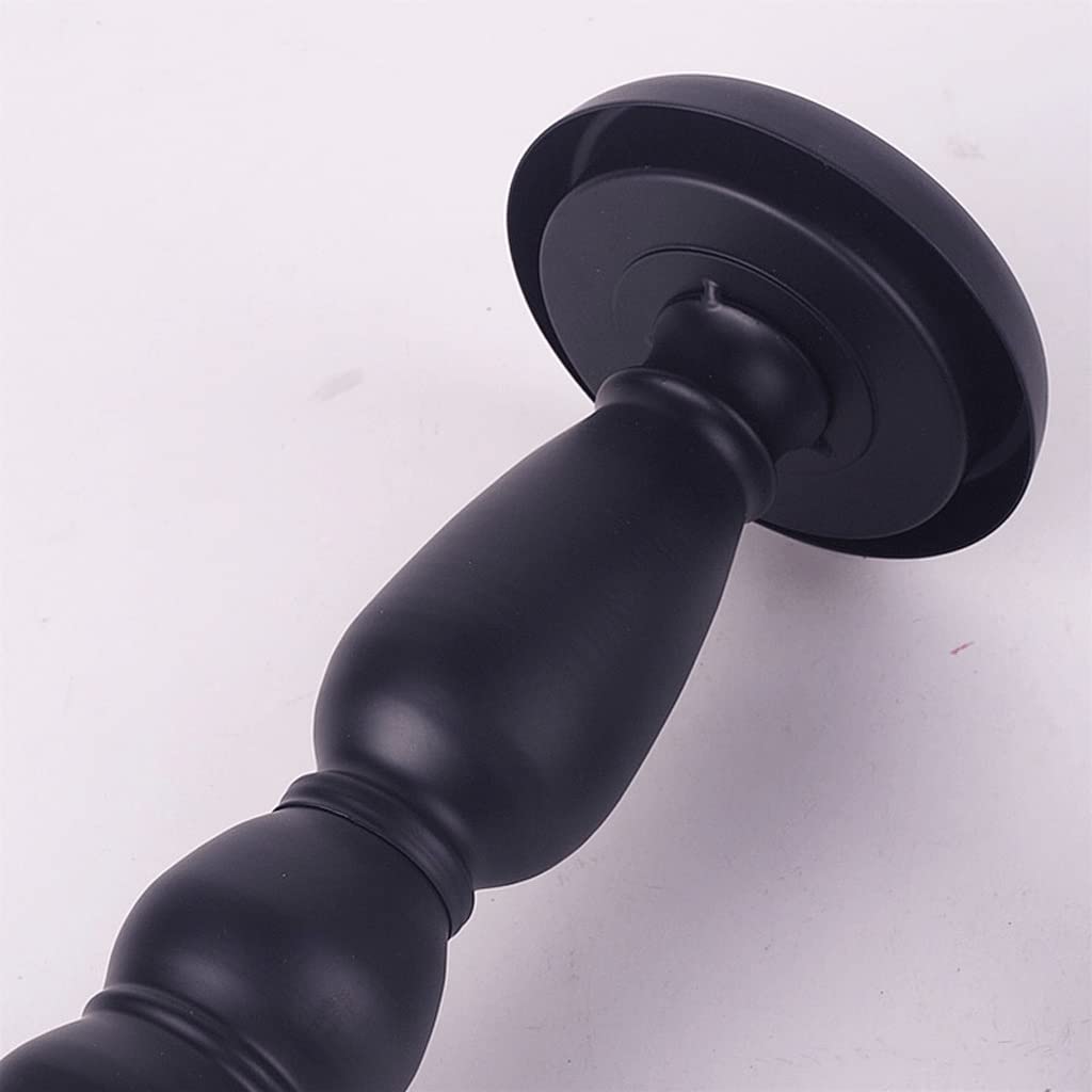Nordic Minimalist Black Tapered Candle Holder - Elegant Pillar Candle Stand for Dining Table, Living Room, Kitchen Decor | Perfect for Romantic Dinners, Holiday Centerpieces & Cozy Home Ambiance
