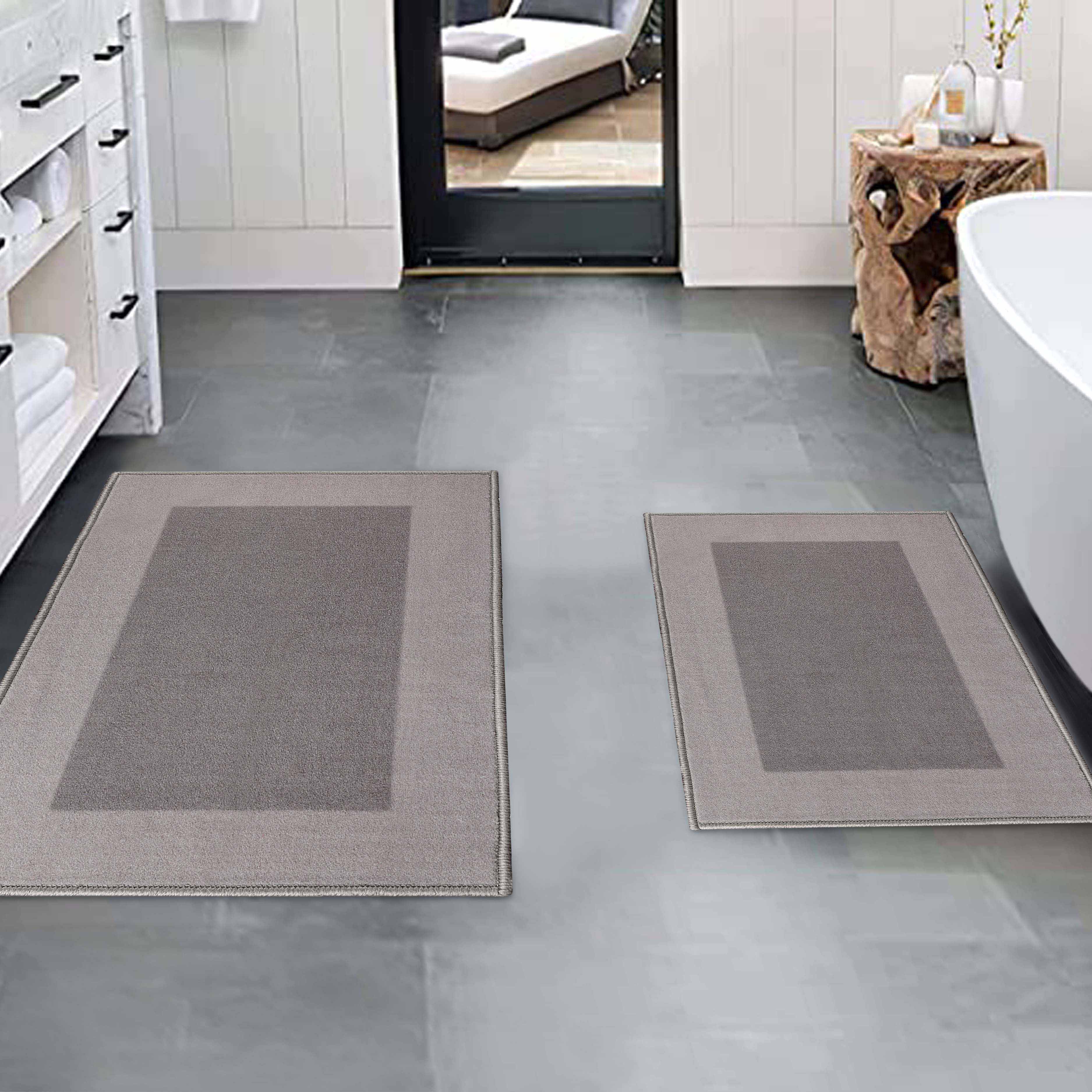 Non-Slip Kitchen Mat Set - Machine Washable, Modern Design for Reno Homes - Perfect for Cooking, Dishwashing & Standing Comfort in Your Kitchen