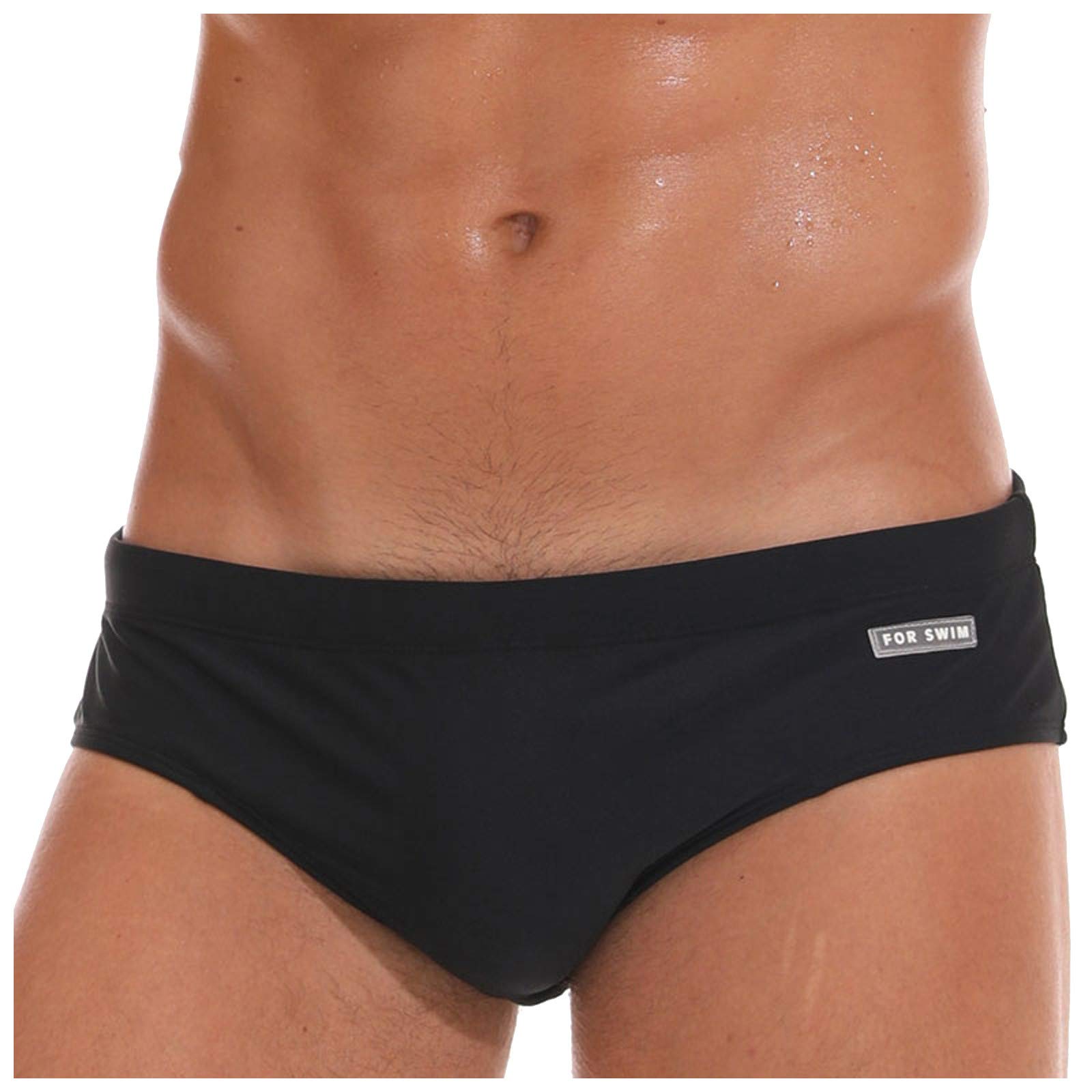 **Men's Big & Tall Swim Trunks - Quick Dry Low Rise Swim Shorts for Swimming, Spa & Racing - Comfortable & Stylish for Beach, Pool & Water Sports**