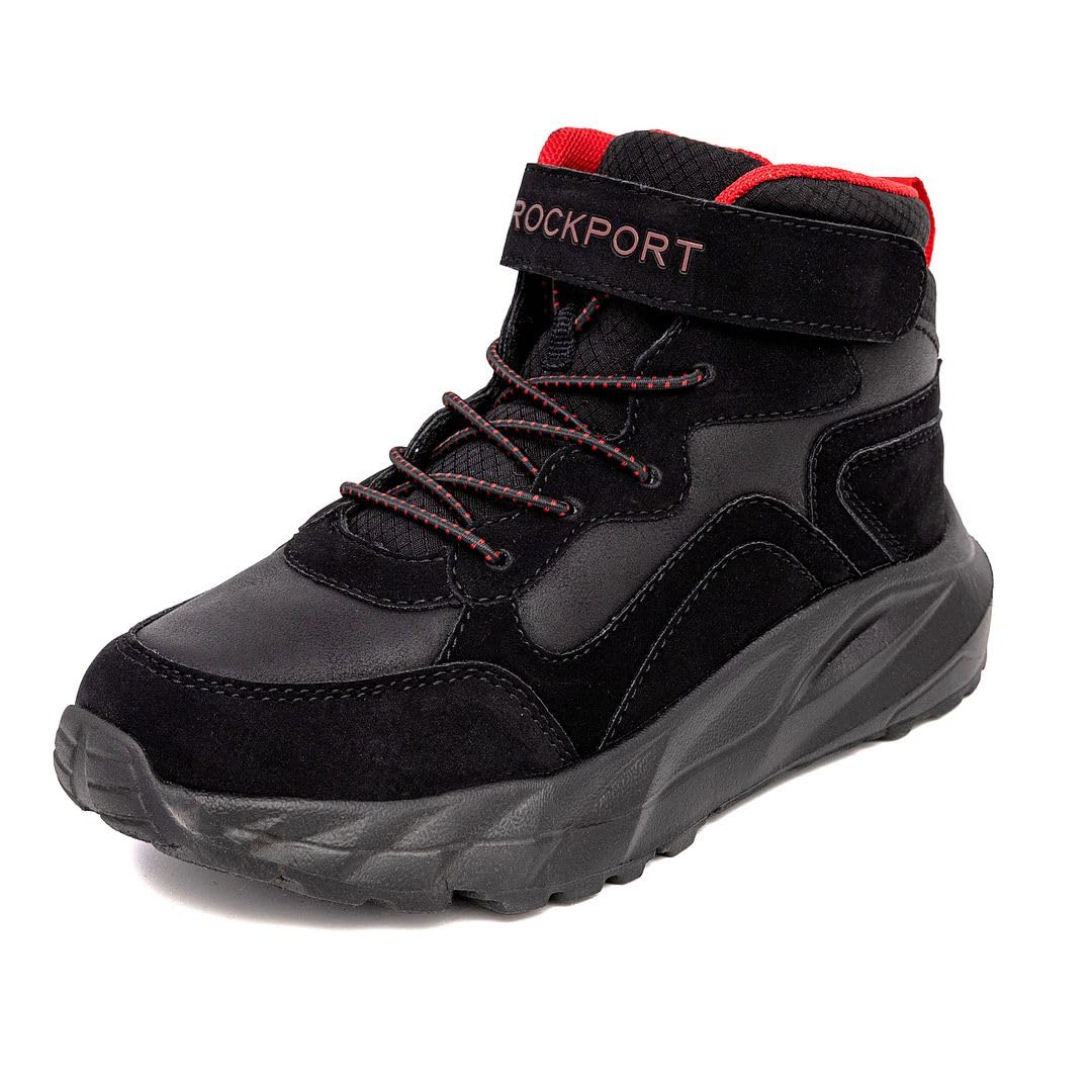 Rockport Kids Basketball Sneakers - High Top Athletic Shoes for School & Sports
