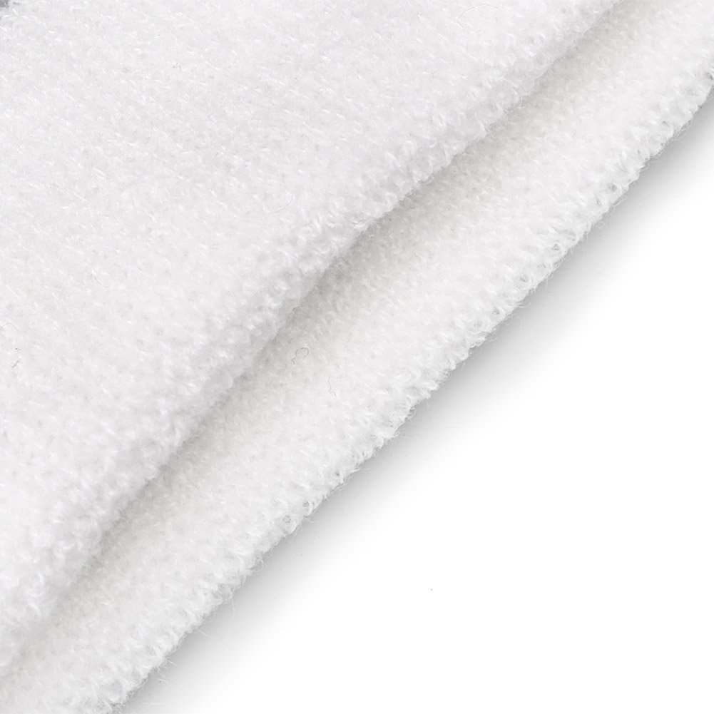 Mallofusa 4 Pack Cotton Sports Wristbands & Headbands - Sweat Absorbent Athletic Bands for Tennis, Yoga, Jogging, Basketball & Workouts - Perfect for Gym, Running & Fitness Activities