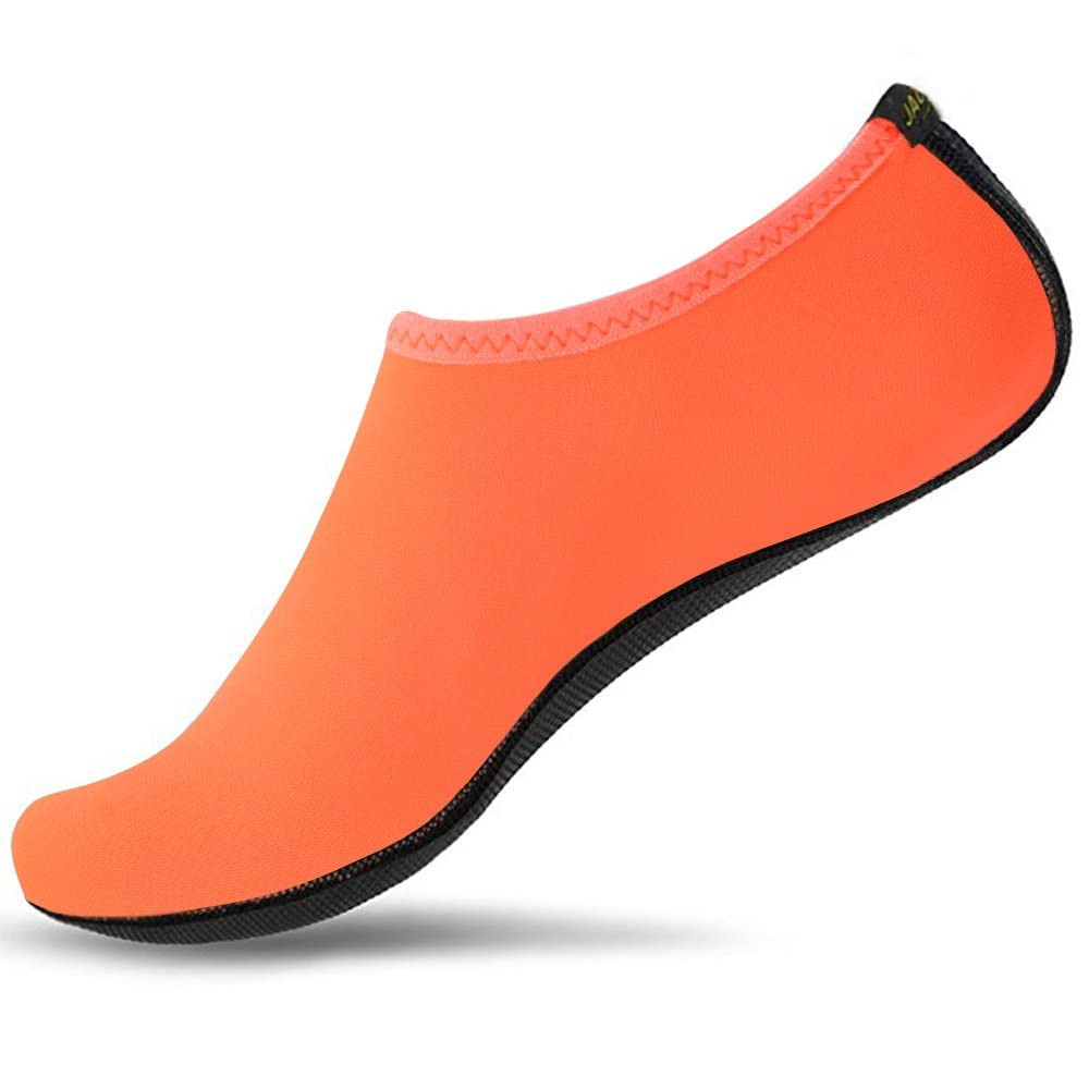**JACKSHIBO Water Shoes for Women & Men - Quick-Dry Swim Shoes, Non-Slip Aqua Socks for Swimming, Beach, Pool, Yoga, Surfing & Cruise Essentials - Lightweight & Comfortable for Water Sports & Outdoor Activities**