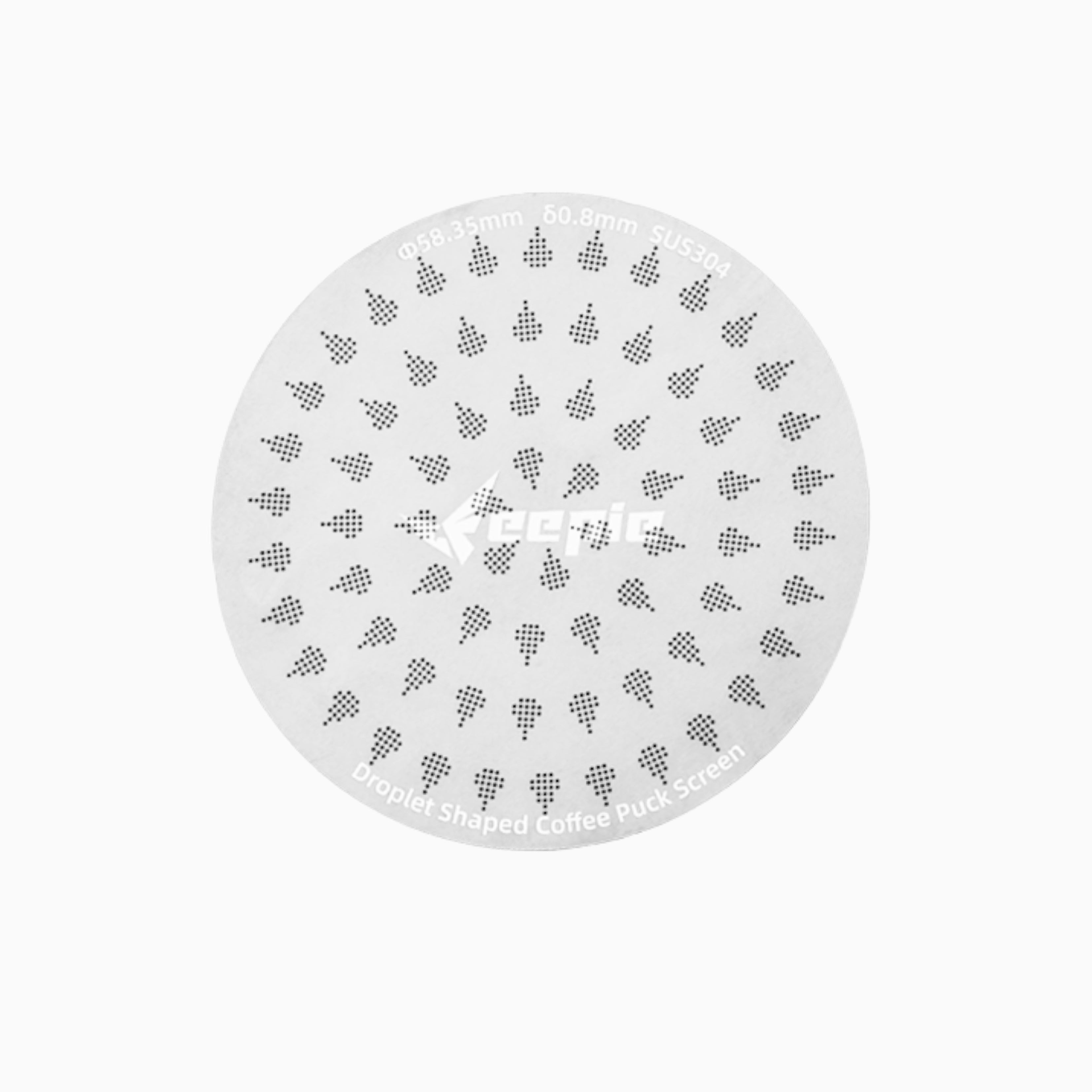 Premium 0.8mm Thick Espresso Puck Screen - Perfect for Barista-Grade Coffee Extraction & Home Brewing