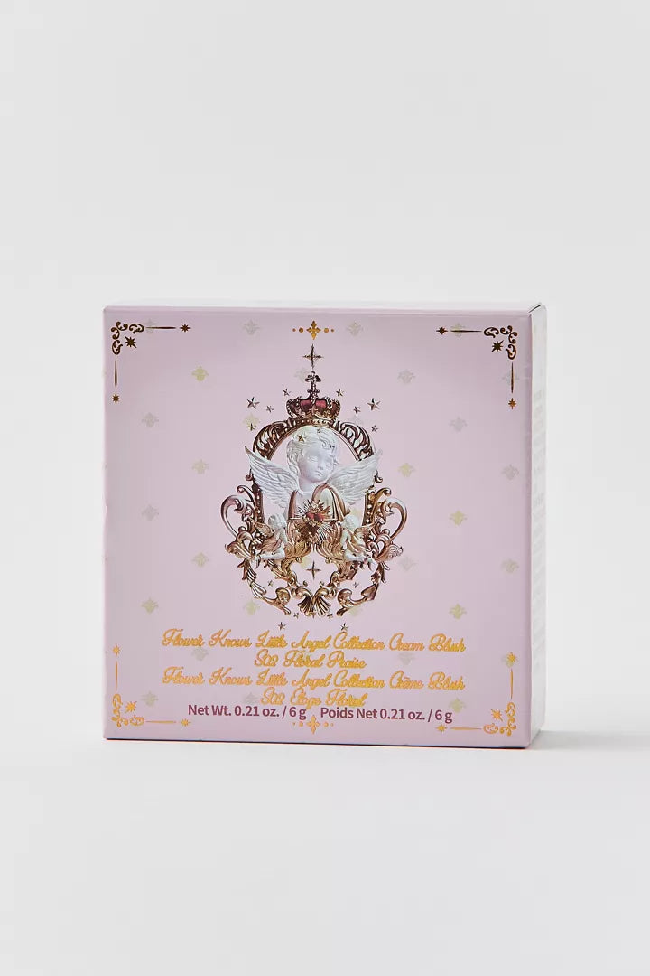 Flower Knows Rubor Little Angel Cream Blush - Natural & Long-Lasting Cheek Color for a Rosy Glow | Perfect for Everyday Makeup, Date Night & Special Occasions