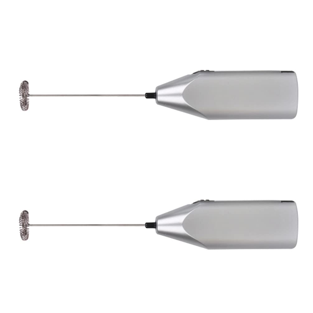 UPKOCH 2-Pack Electric Milk Frother Handheld Mixer - Whisk, Foam Maker for Coffee, Latte, Cappuccino, Matcha & Hot Chocolate - Perfect for Home, Office & Cafe Use