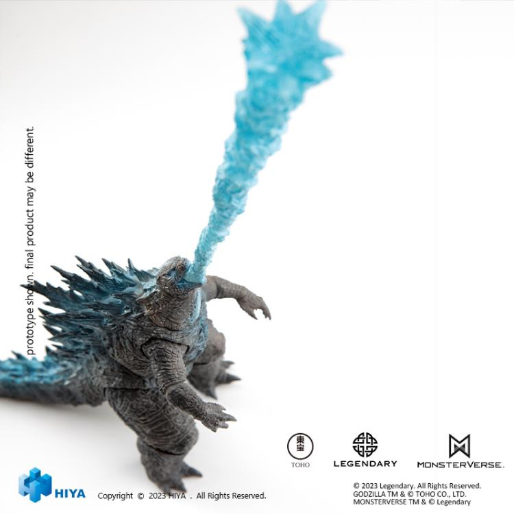 HIYA 7-inch 18cm Godzilla vs Kong Action Figure - Heat Ray Godzilla Collectible Toy for Movie Fans & Collectors | Perfect for Display, Gifts & Anime Collections