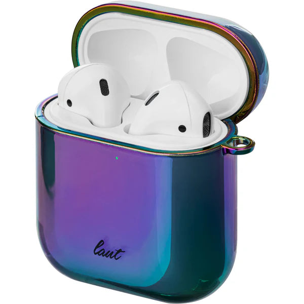 Holographic AirPods Case for AirPods Pro/1/2/3 - Midnight Blue Shimmer Protective Cover - Perfect for Gym, Travel & Everyday Use