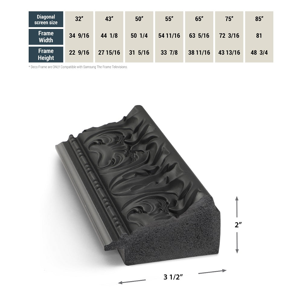 Tuscan Matte Black Open Box - Premium Home Decor for Living Room, Bedroom & Office - Elegant Matte Black Finish for Modern Interiors