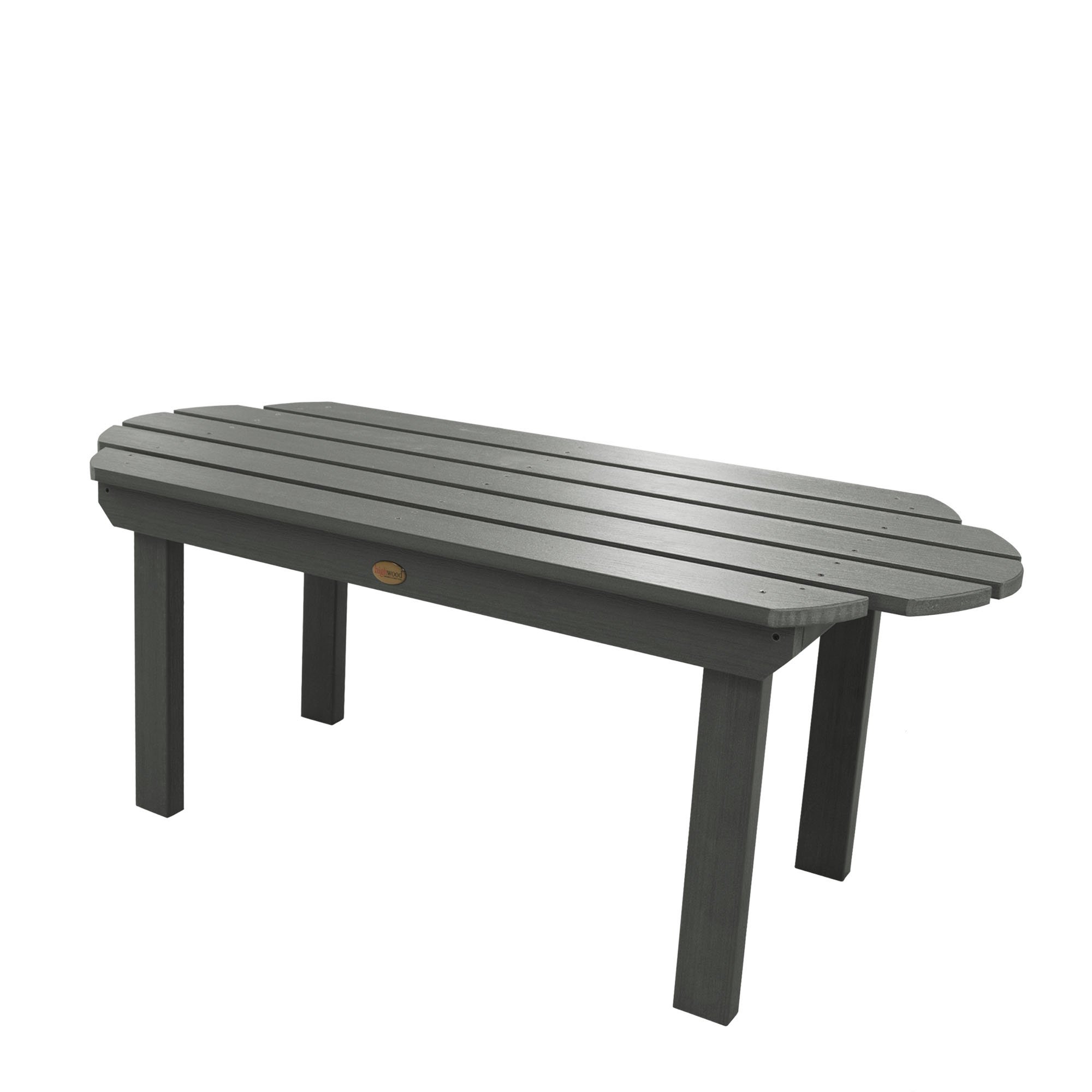 Highwood Classic Westport Coffee Table - Coastal Teak Finish - Perfect for Beach House, Living Room & Outdoor Patio Furniture