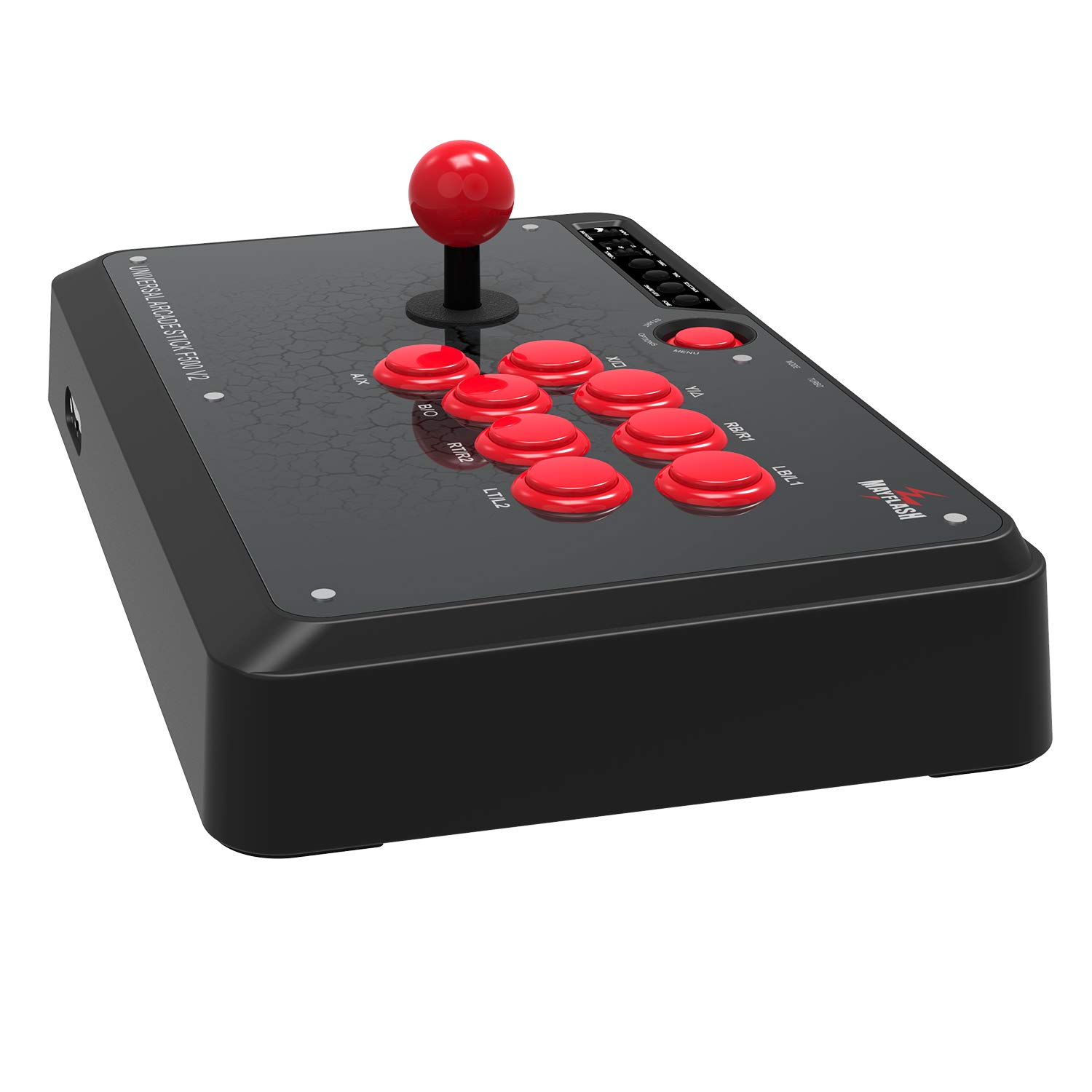 MAYFLASH F500 Universal Arcade Fight Stick for Nintendo Switch, Xbox Series X/S, Xbox One, PS4, PC, Mac, Android - Compatible with Multiple Gaming Consoles & Retro Systems - Perfect for Fighting Games, Retro Gaming & Esports Tournaments
