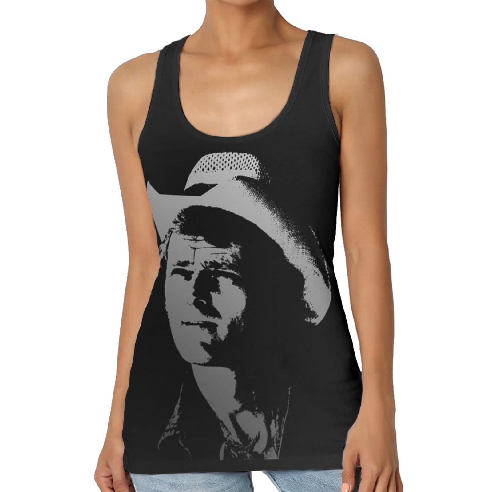 Jerry Reed Women's Tank Top - Summer Sleeveless Workout Shirt, Sexy Round Neck Fitness Top for Gym & Bodybuilding | Perfect for Yoga, Running & Casual Wear